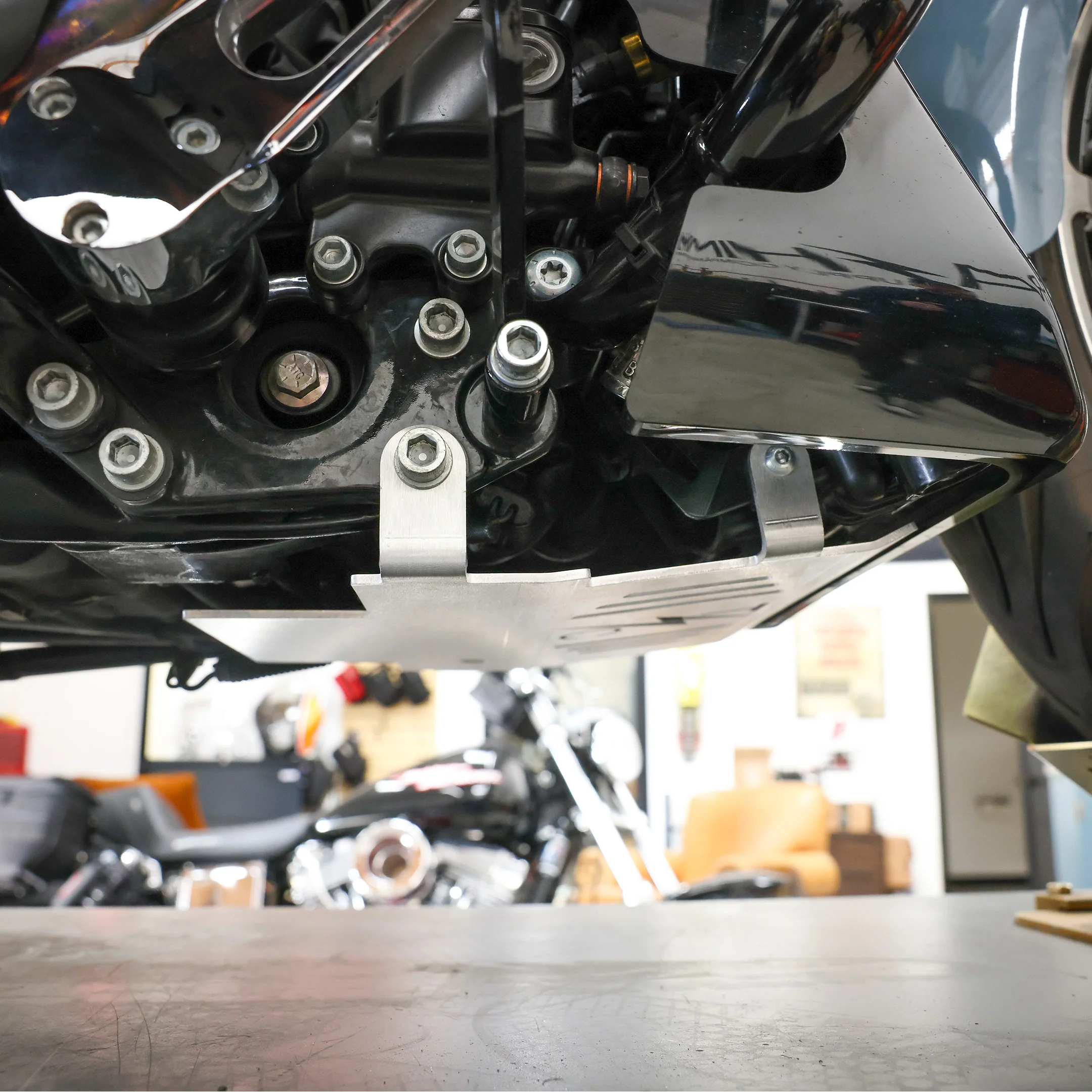 The Original 2024+ Touring Skid Plate - Raw - Image 4
