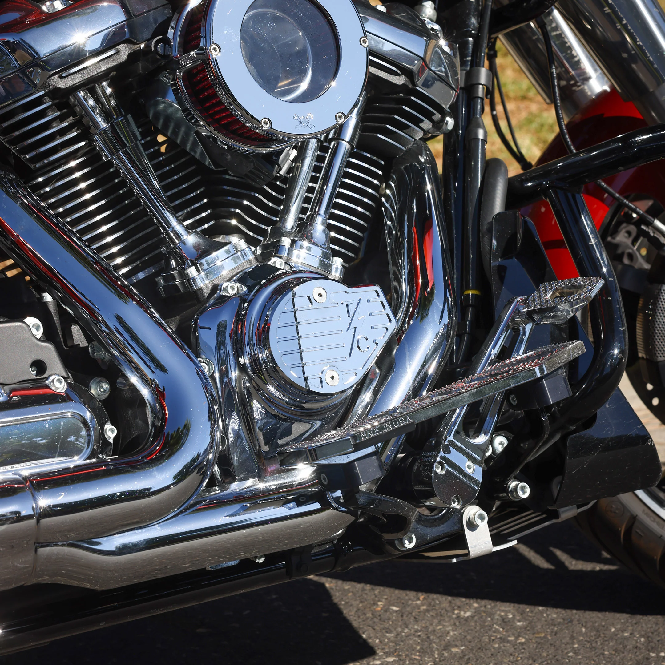M8 Cam Cover | Gen 2 - Finned - Chrome - Image 5
