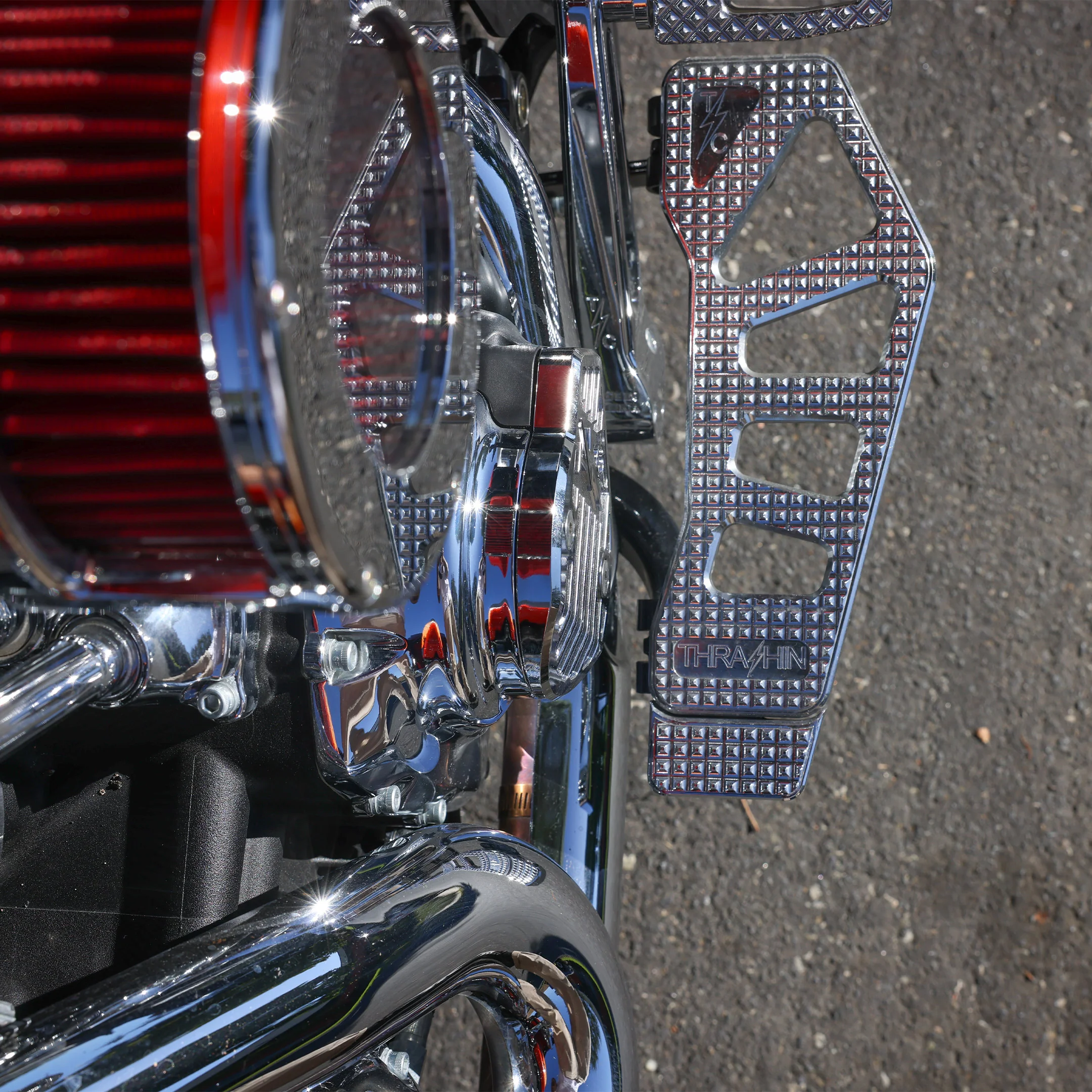 M8 Cam Cover | Gen 2 - Finned - Chrome - Image 6