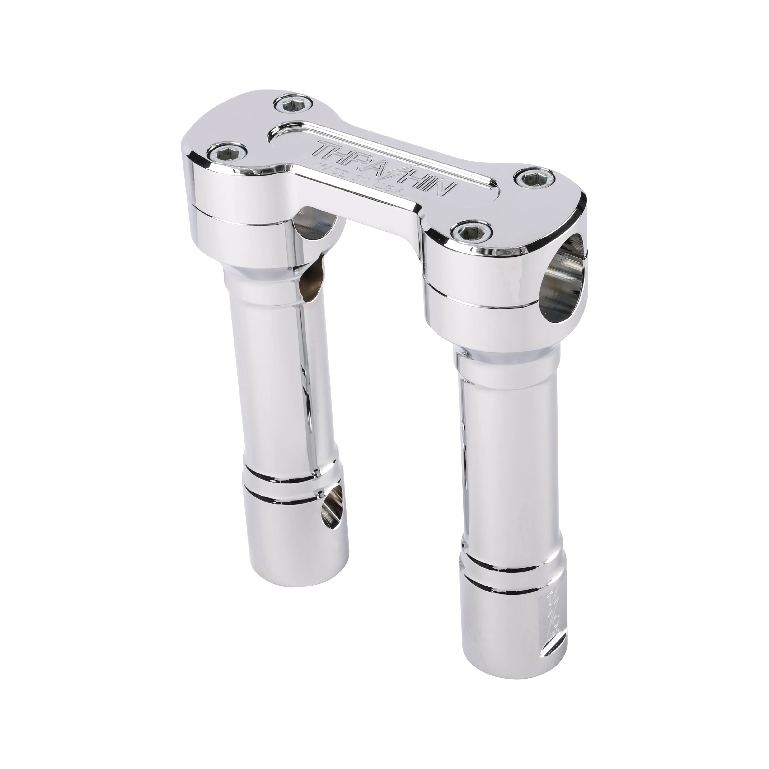 6" - Hole Shot Risers - Chrome - Image 2