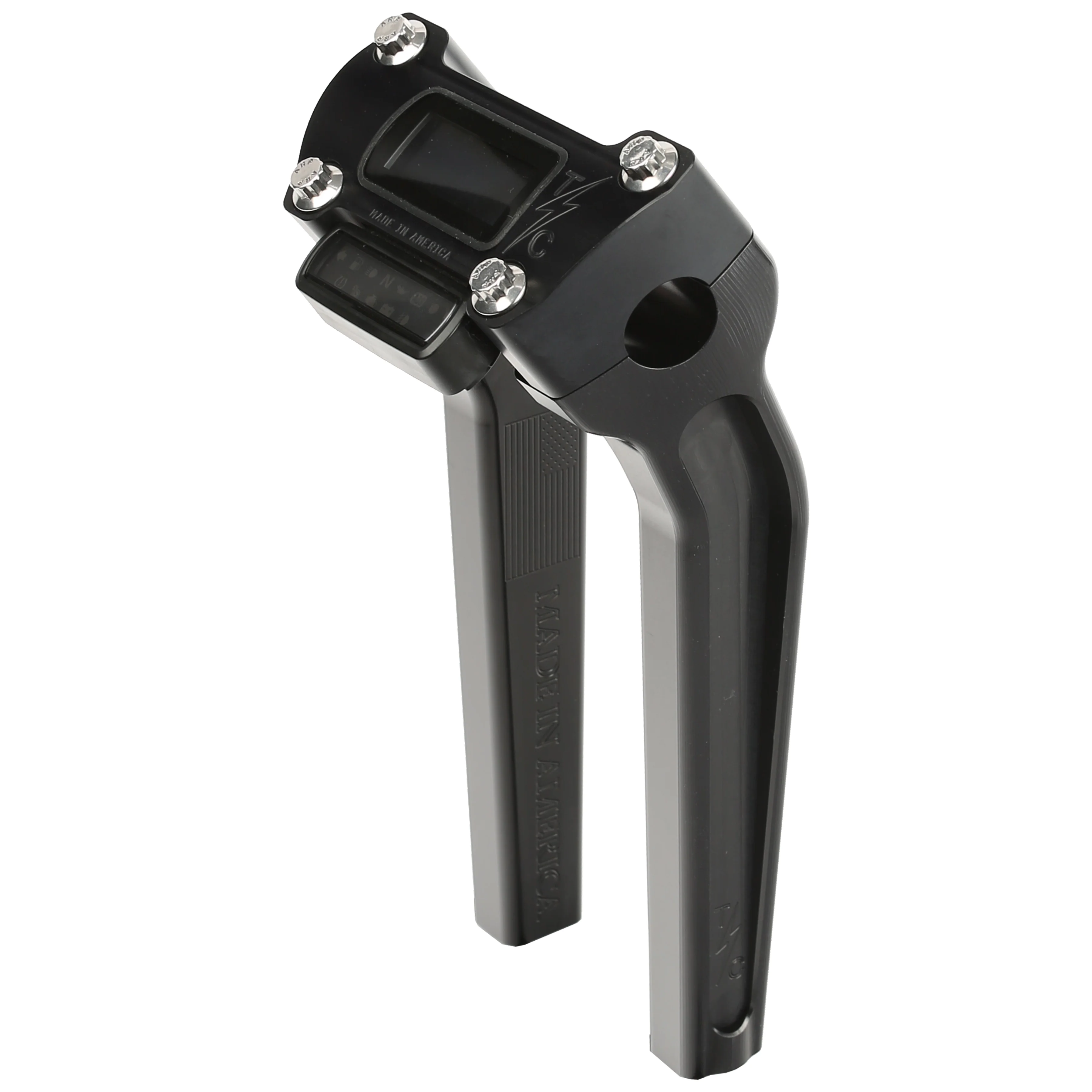 9.5" Pull Back Thrashin OG Risers - Black - Image 3