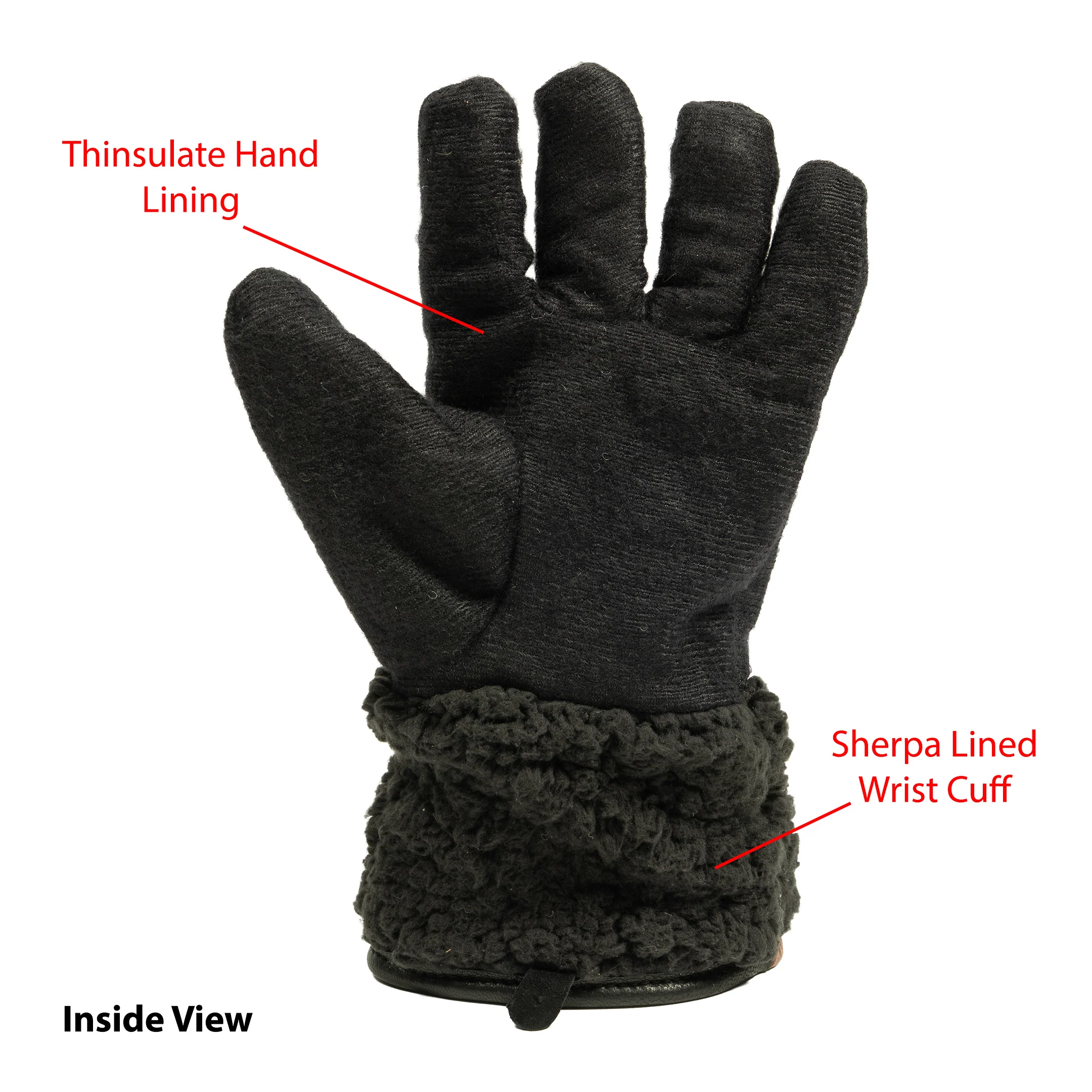 Ace Roper Glove - Leather - Black - Image 6