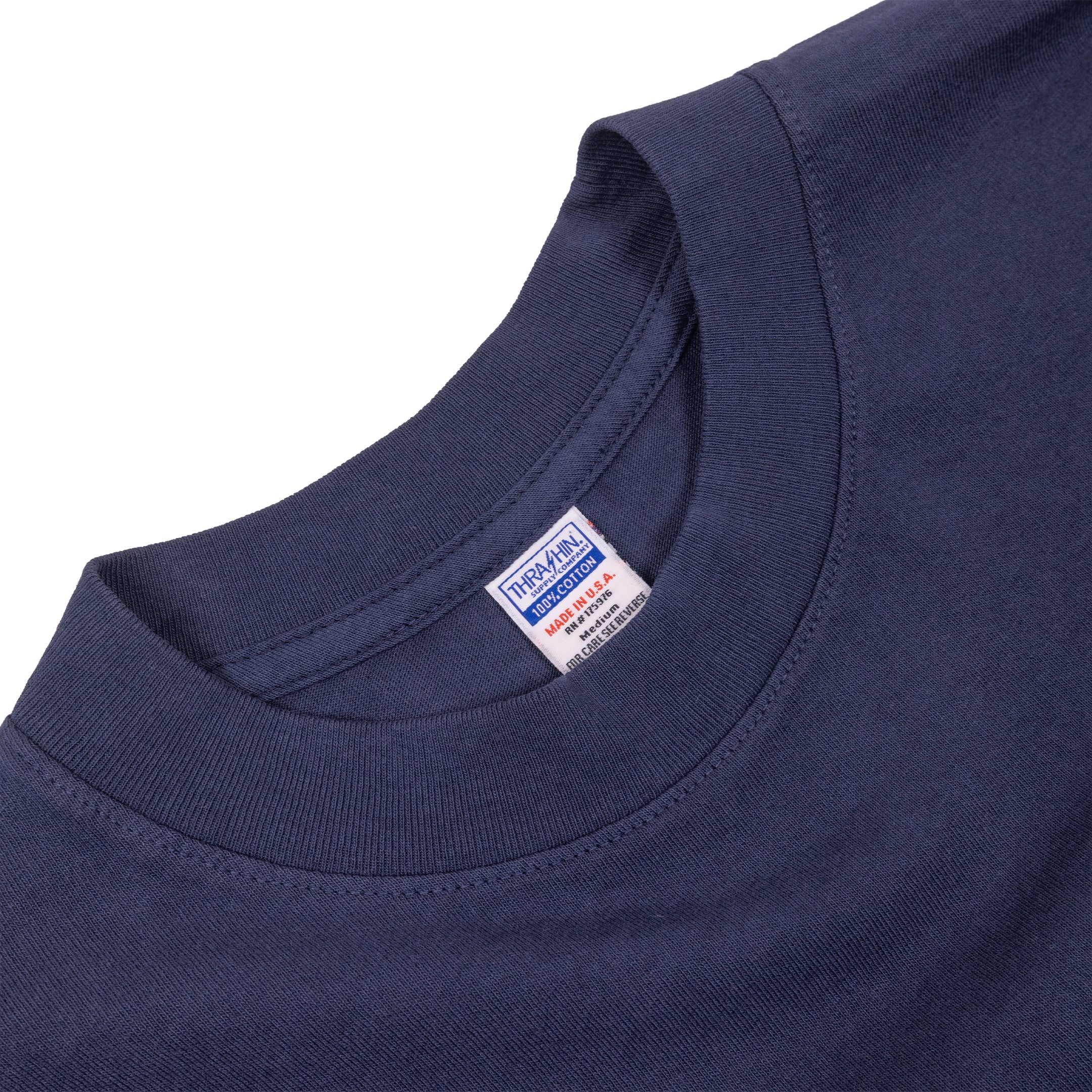Advert Tee - Navy - Image 3