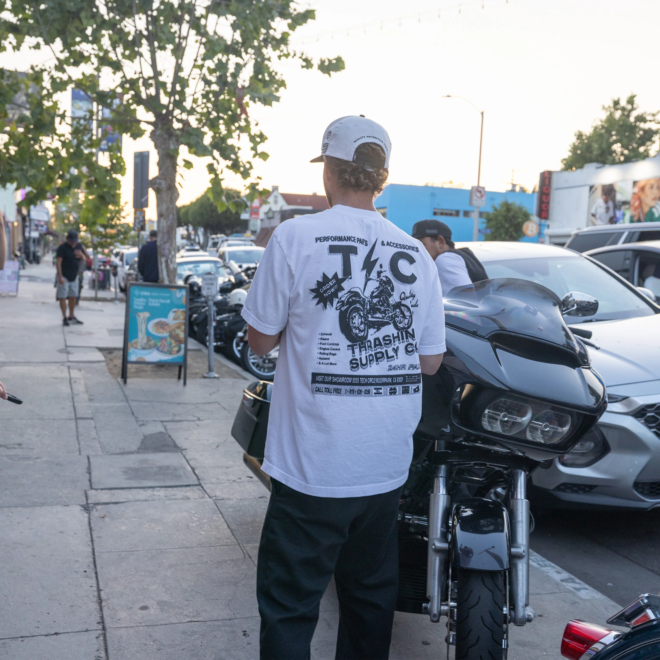Advert Tee - White - Image 3