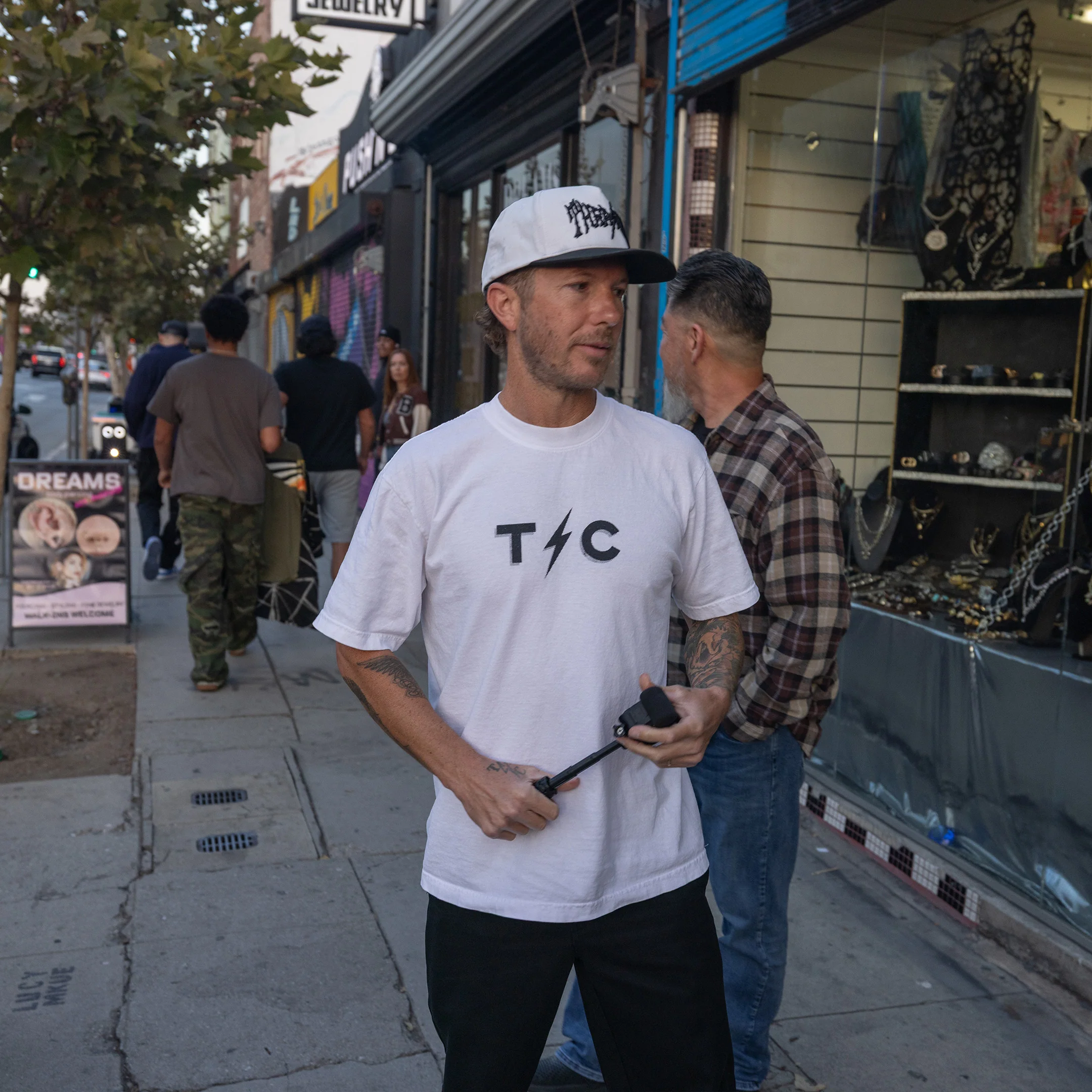 Advert Tee - White - Image 4