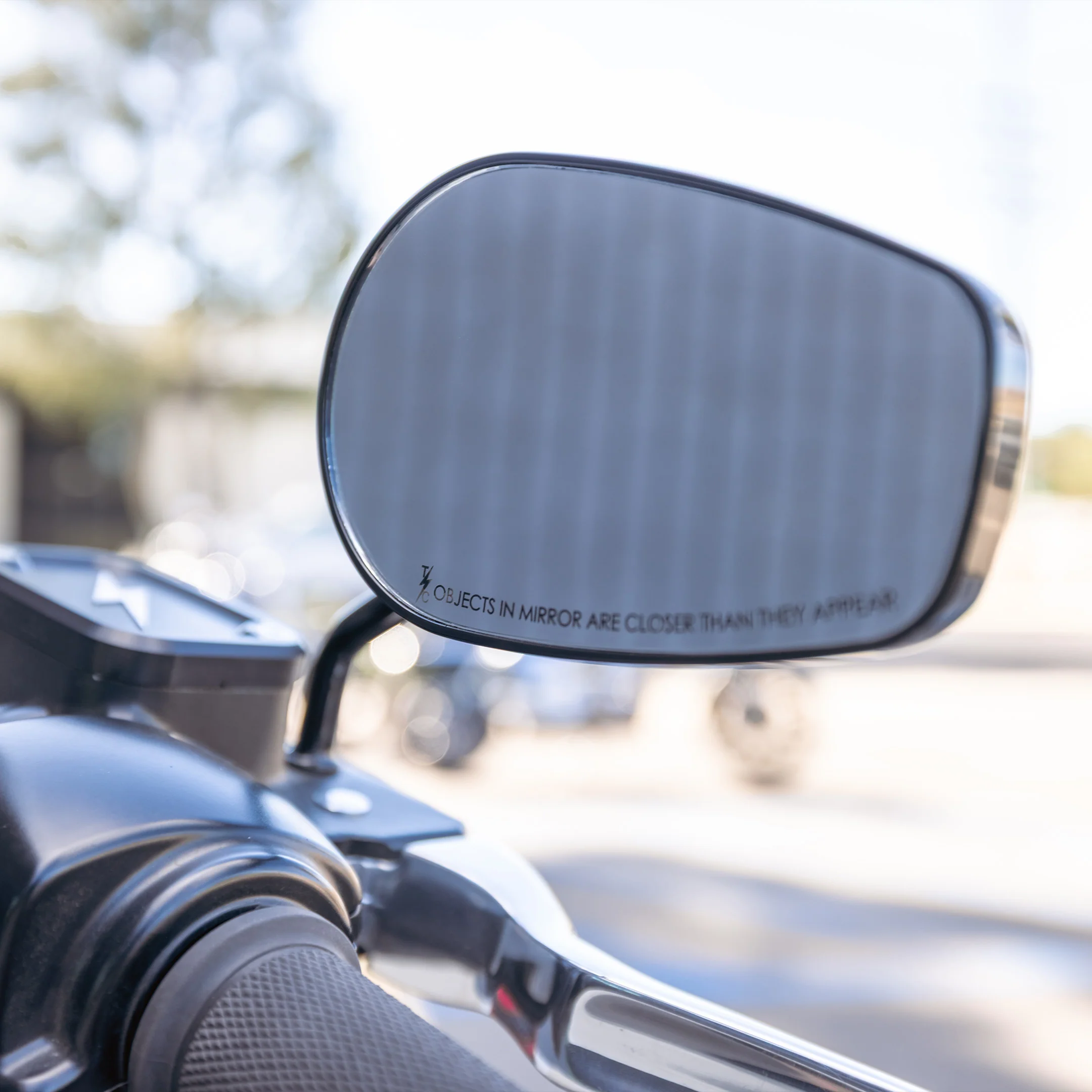 Billet Mini Mirrors | Flame - Black - Image 9