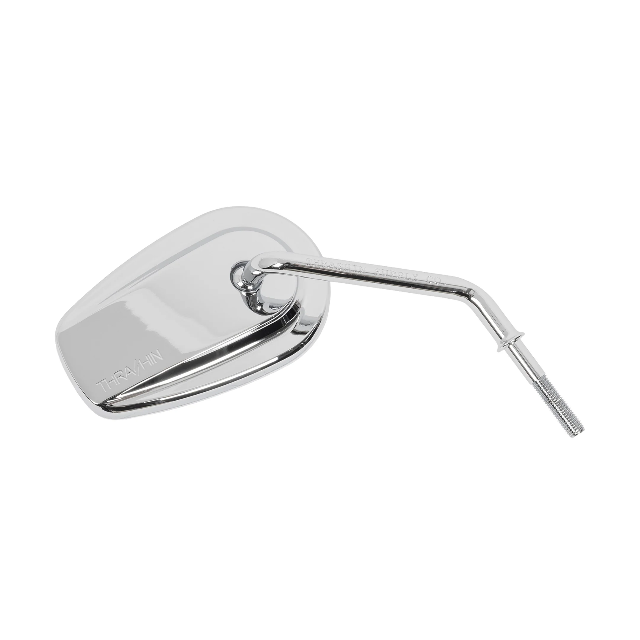 Billet Mini Mirrors | Smooth - Chrome - Image 2