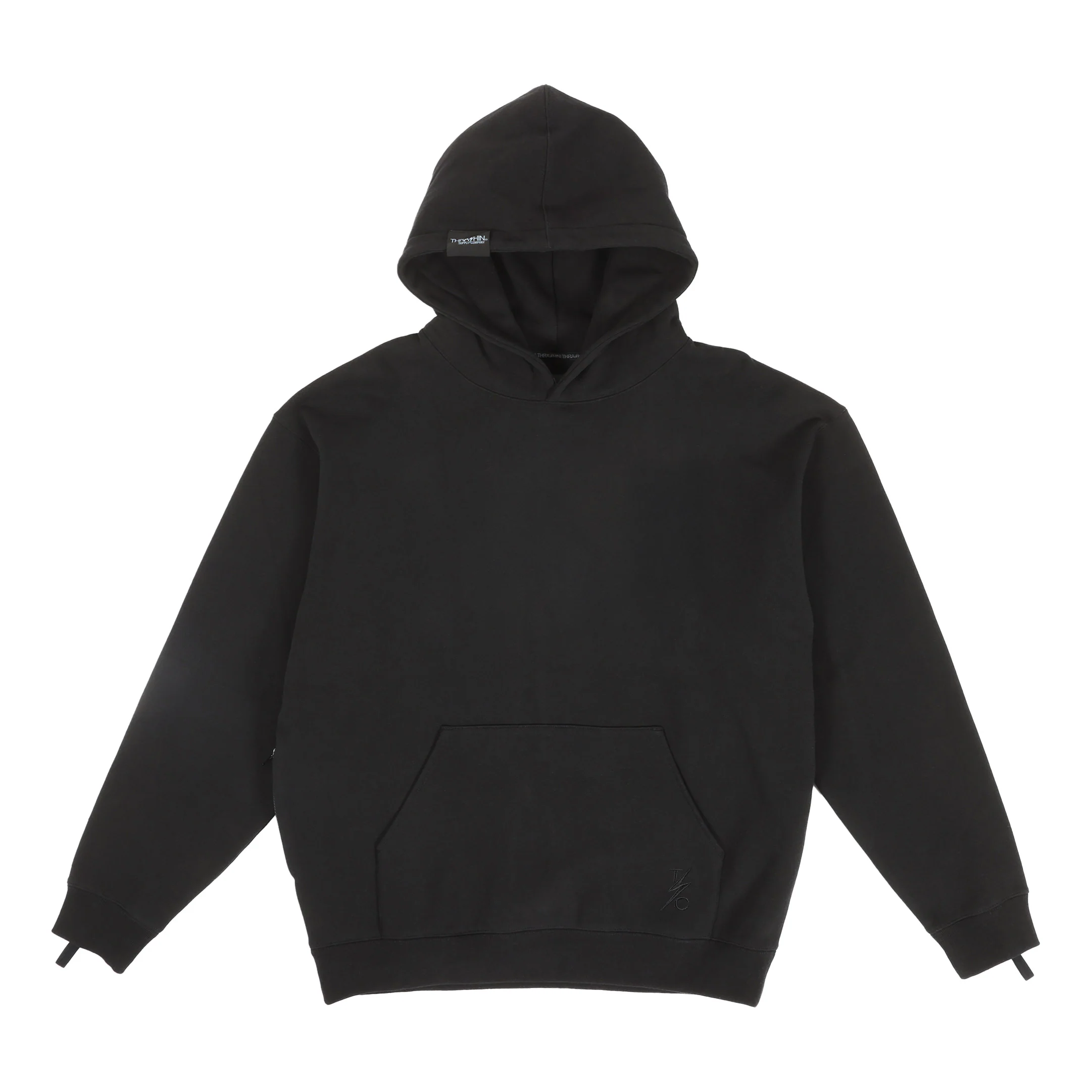 Essential Pull-Over Hoodie - Black - Image 6