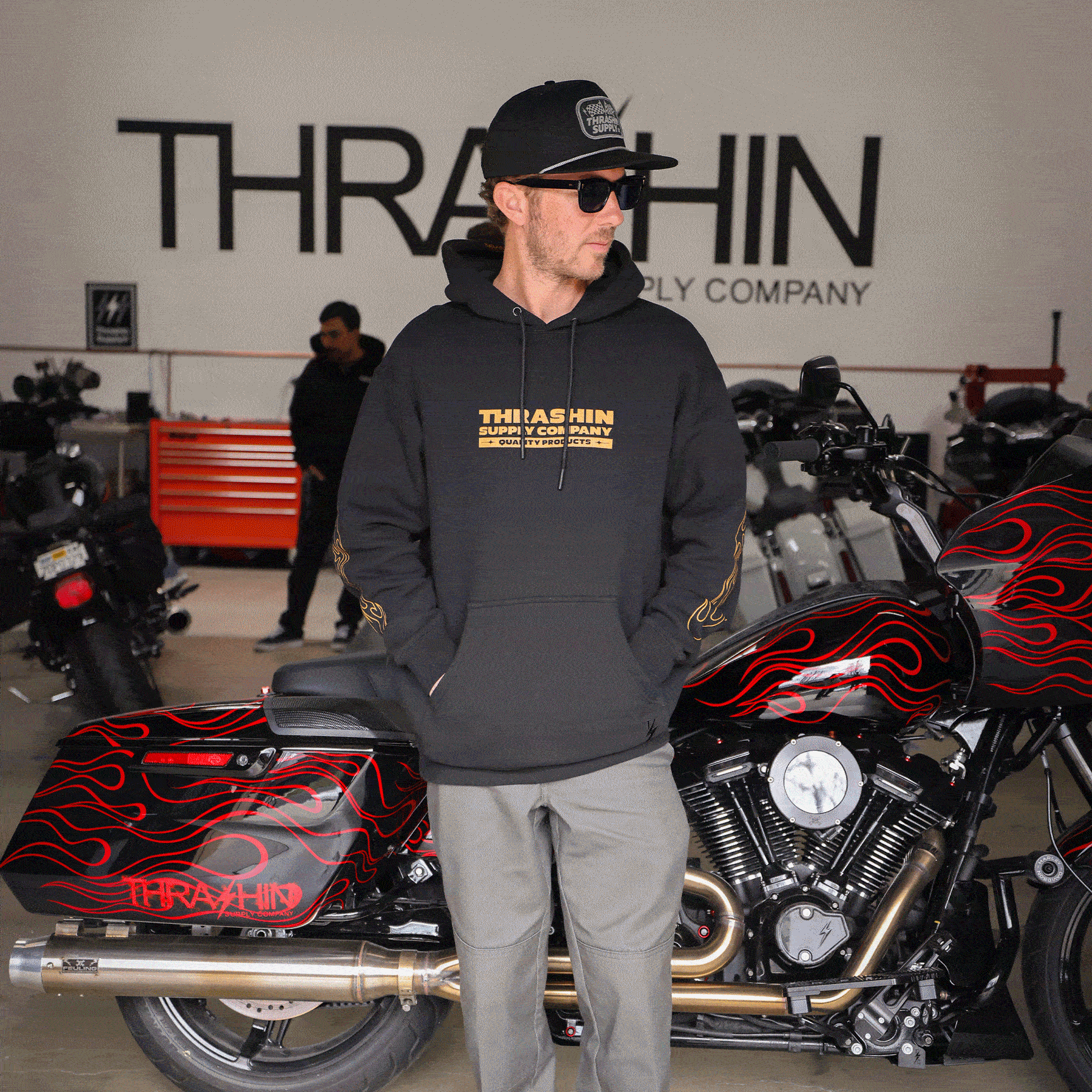 Dice Pull-Over Hoodie - Black - Image 23