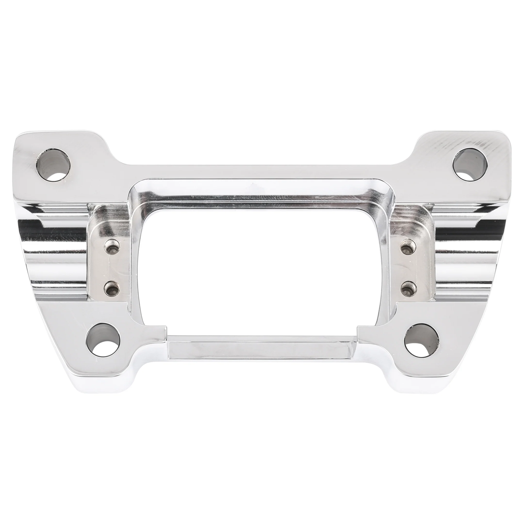 Digital Gauge Cutout Top Clamp - Chrome - Image 2