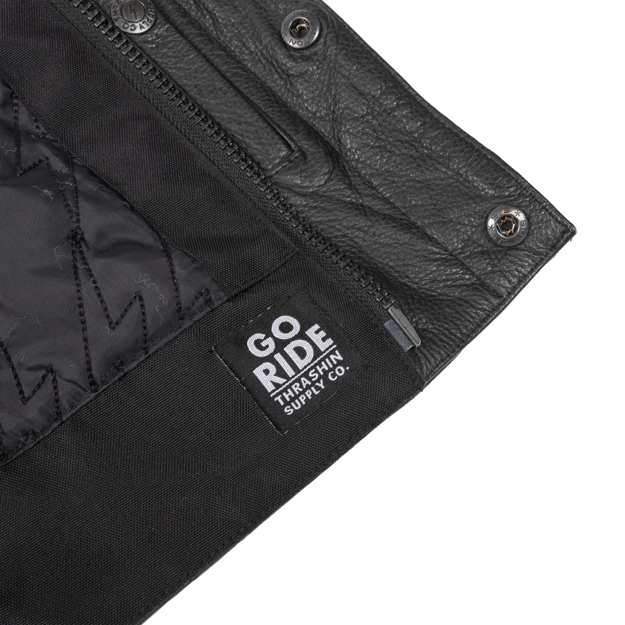 Encinal Vest | Leather - Shorty - Image 8