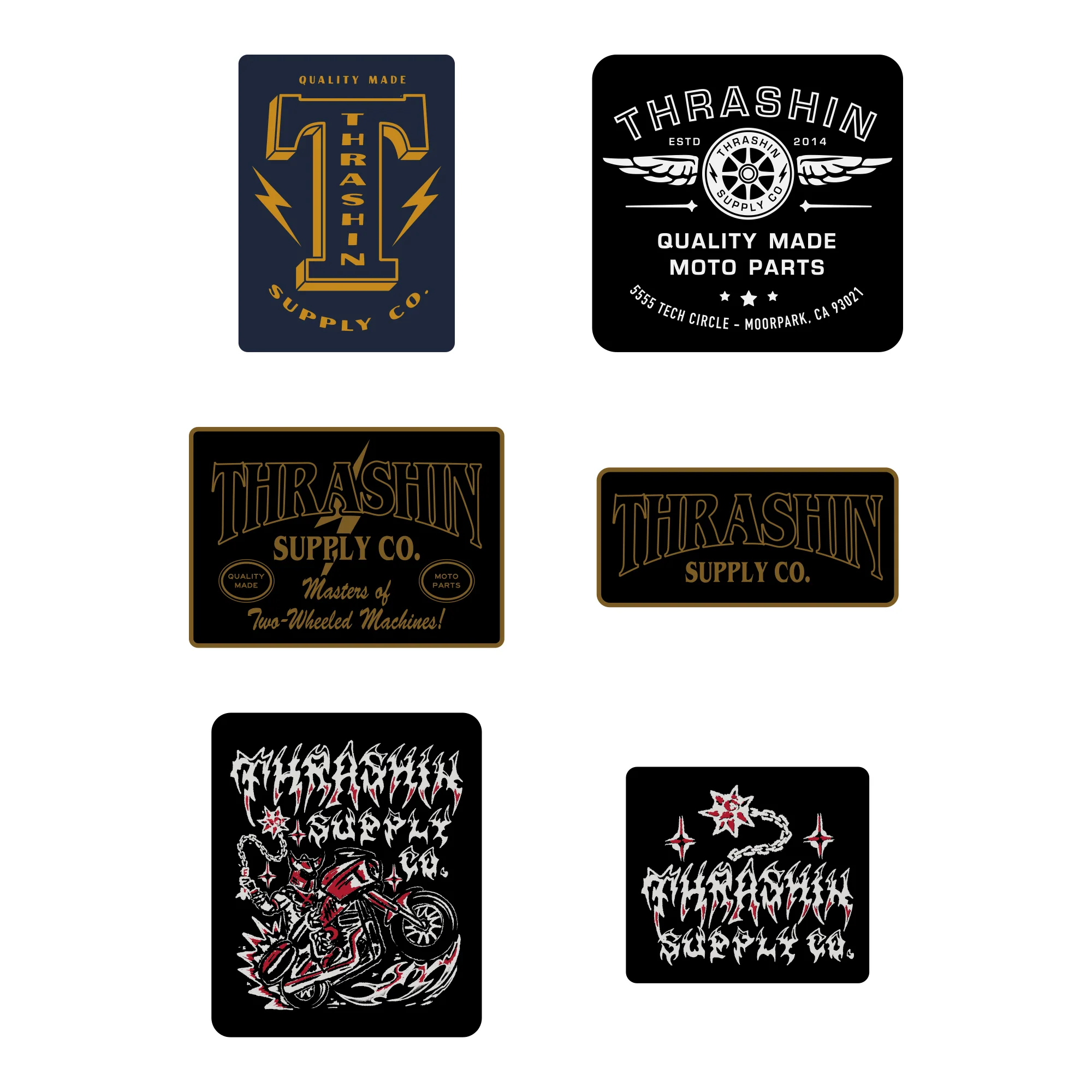 Flail - Assorted Sticker Pack - Image 2