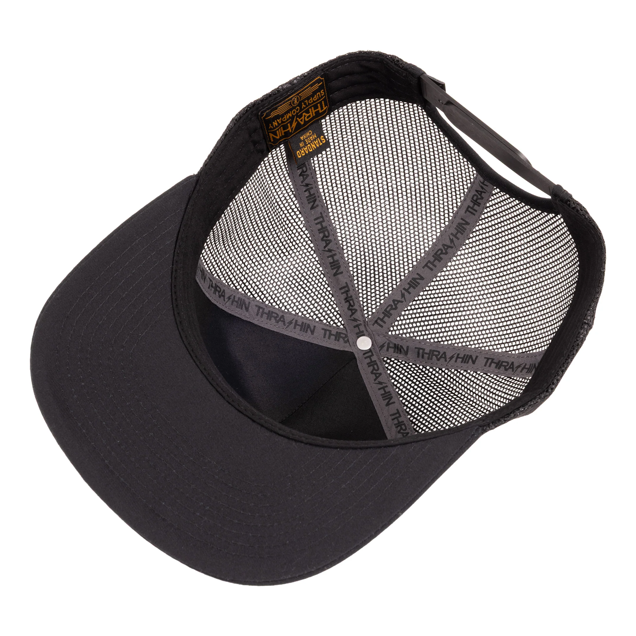 Foundation Trucker Snapback - Black - Image 4