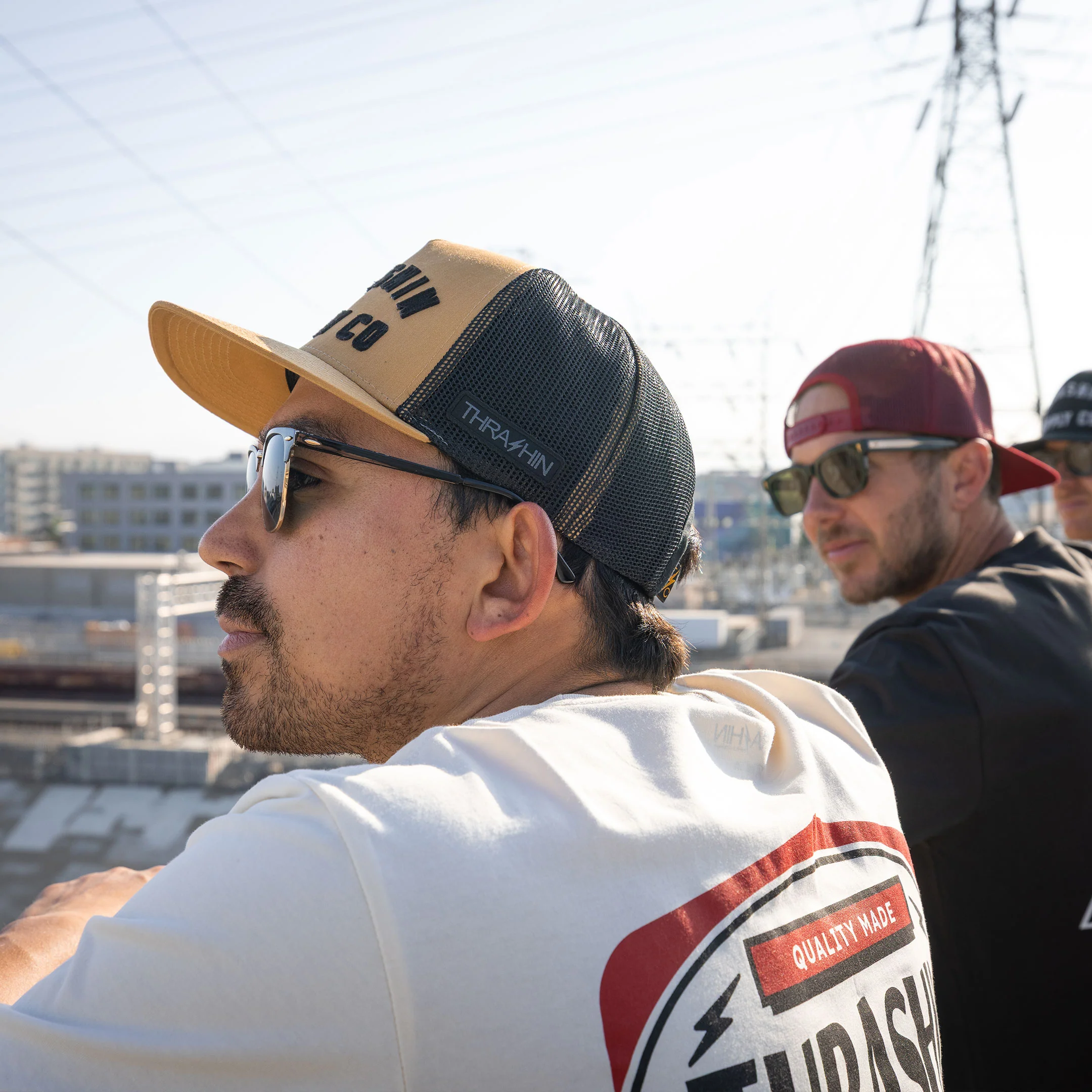 Foundation Trucker Snapback - Gold - Image 7