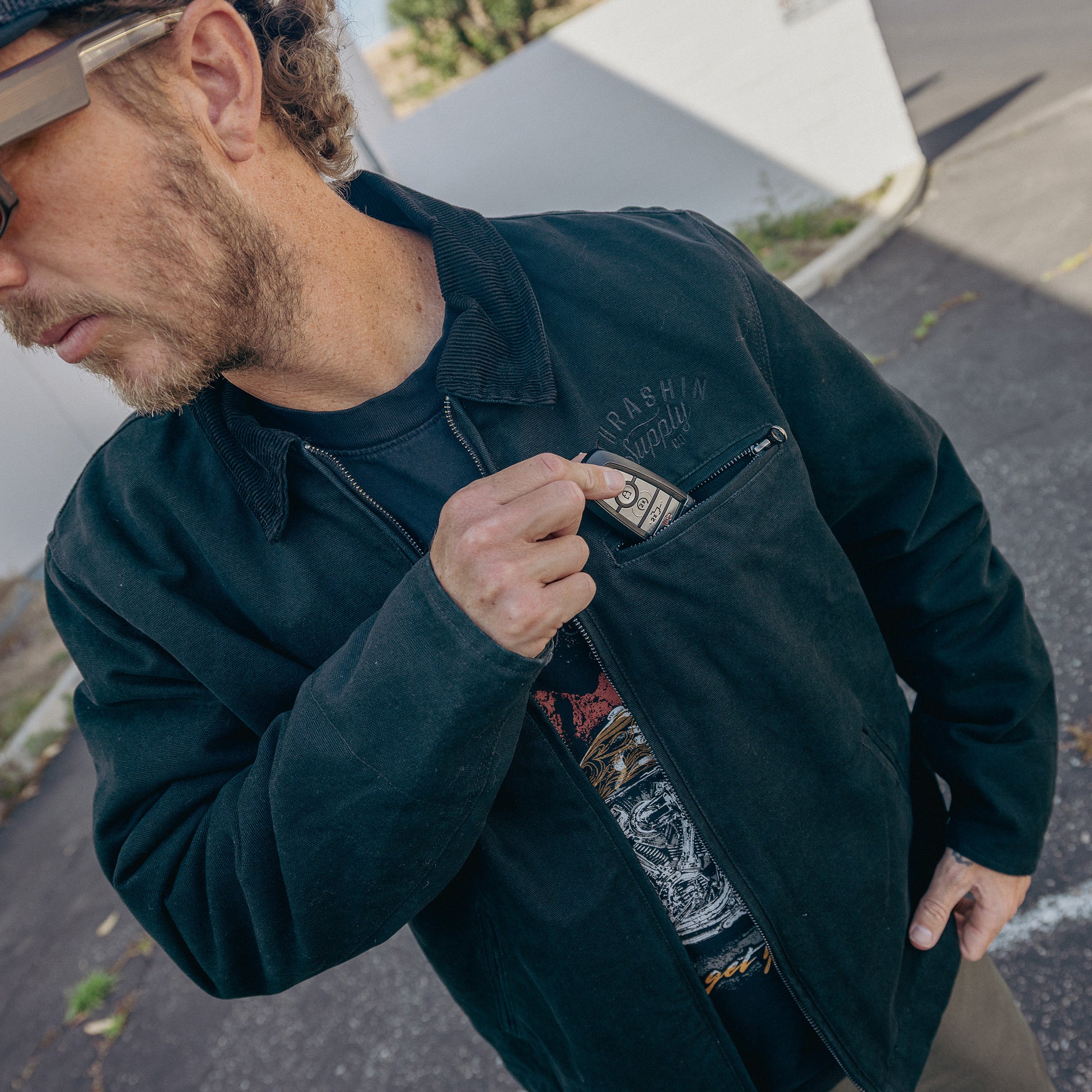Foundry Jacket | Canvas - Black - Image 24