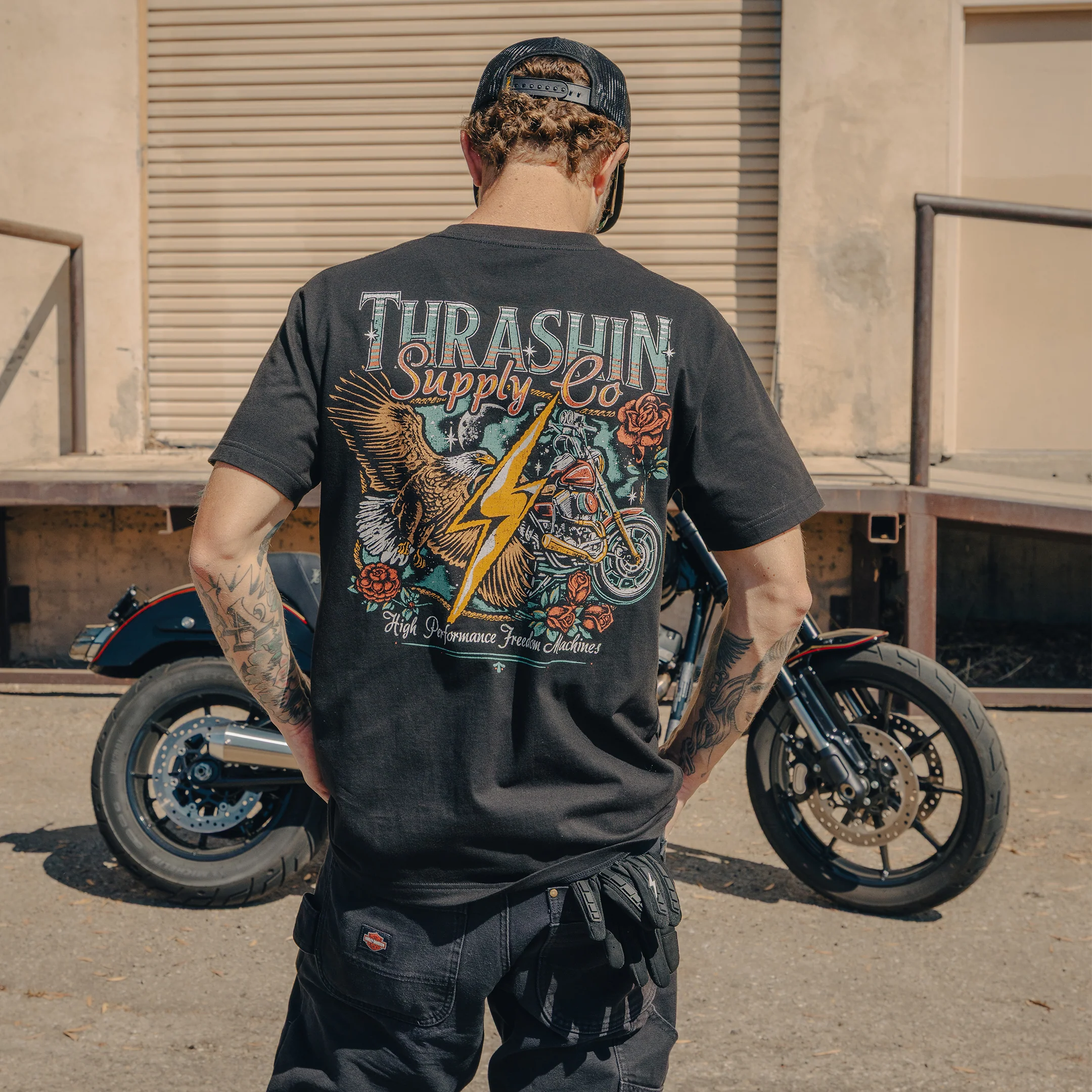 Freedom Tee - Black - Image 3