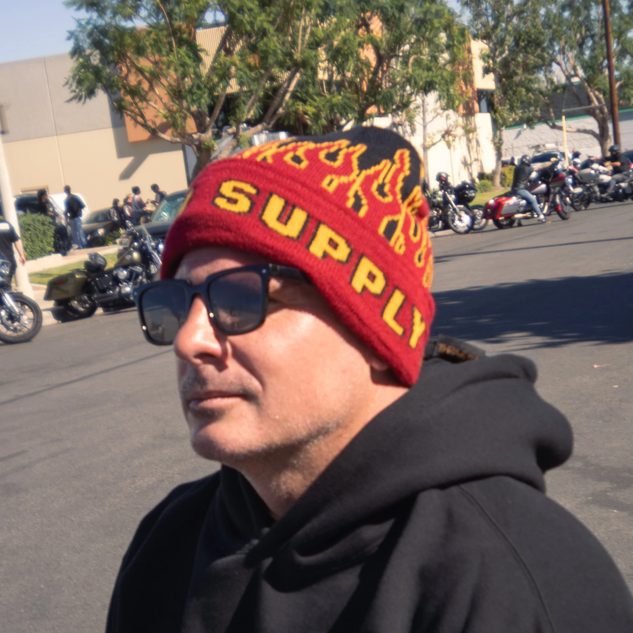 Fuego Knit Beanie - Jaquard - Image 5