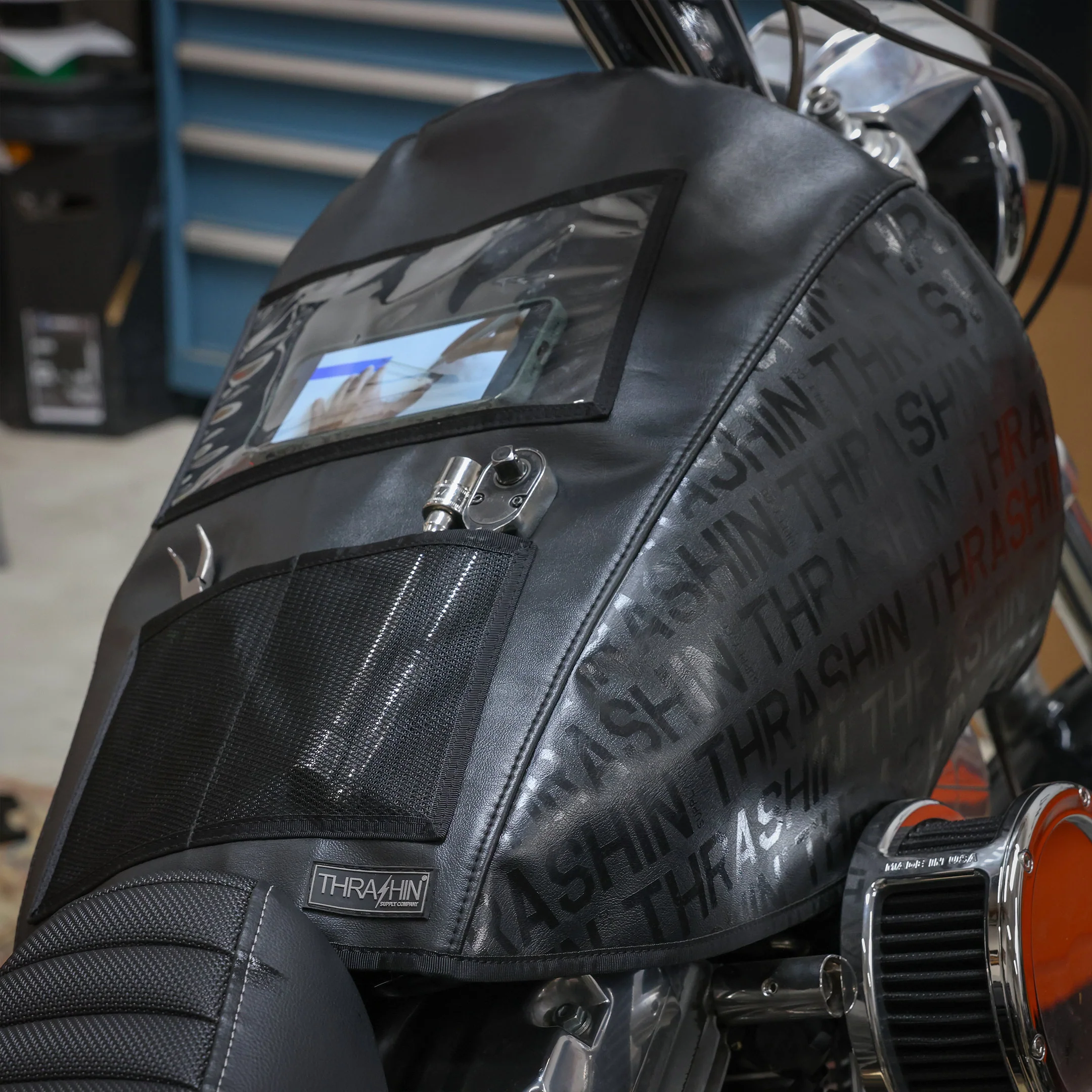 Gas Tank Cover - Black - Image 6