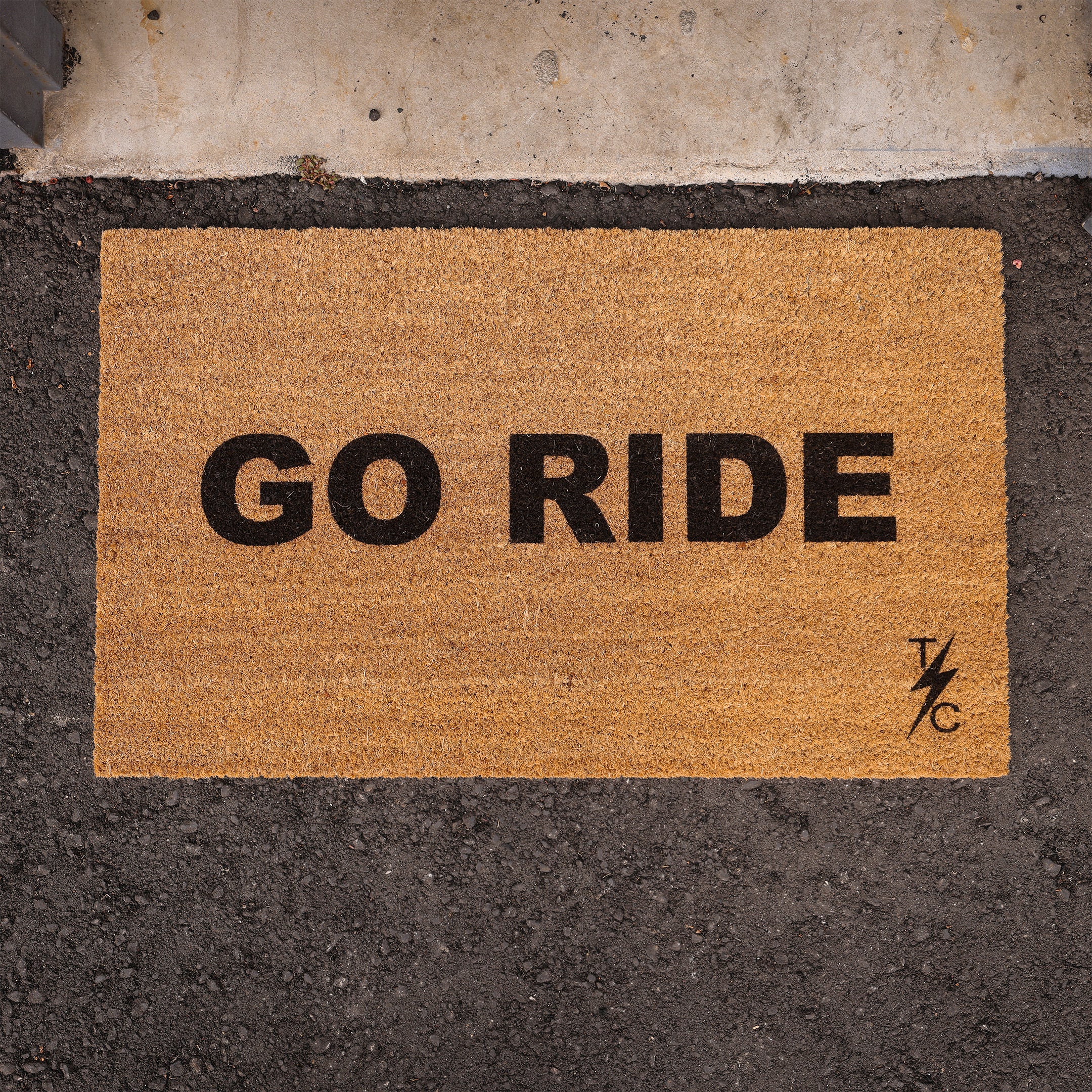 Go Ride - Vinyl Backed Coir Mat - 18" x 30" - Image 4