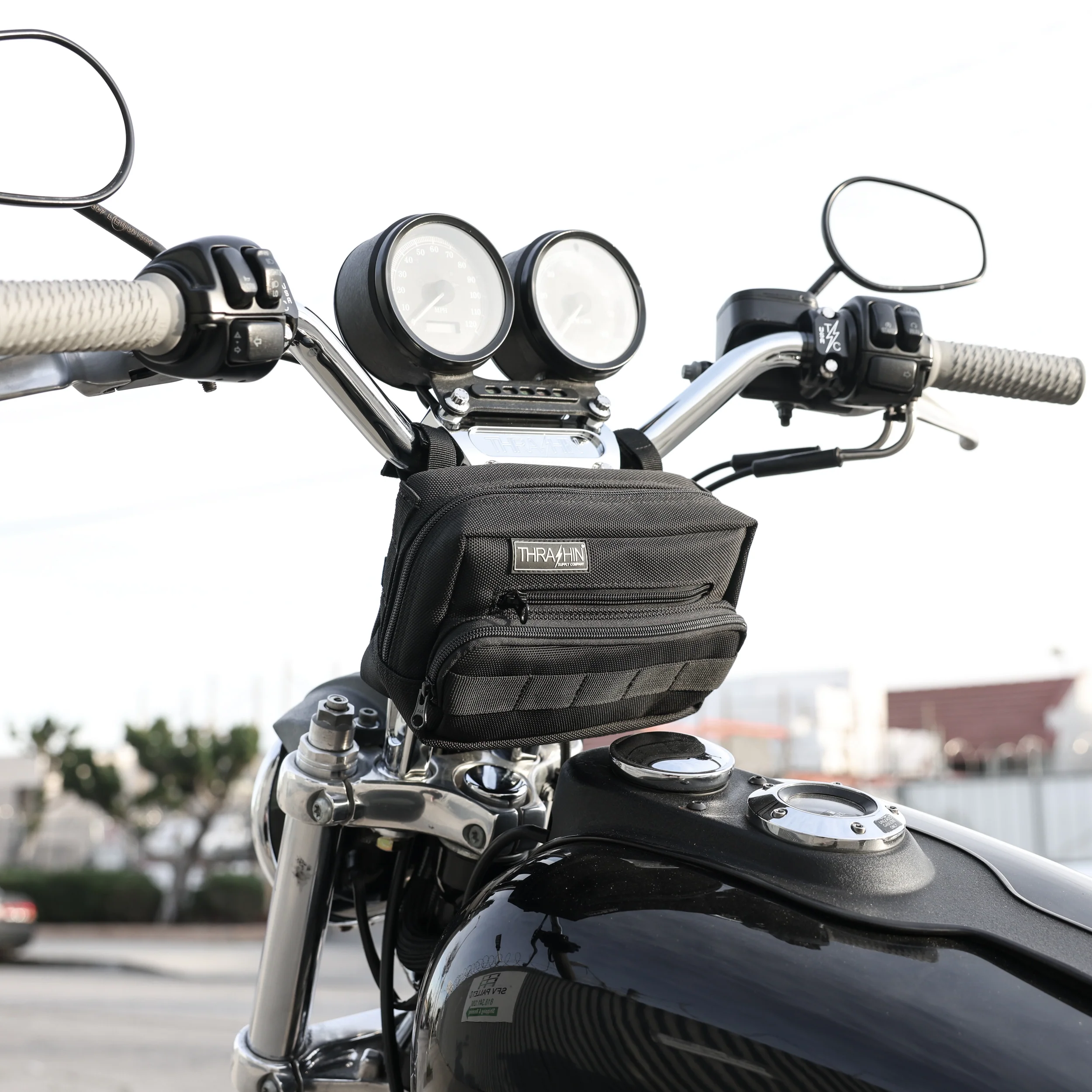 Handlebar Bag Plus - Black - Image 6