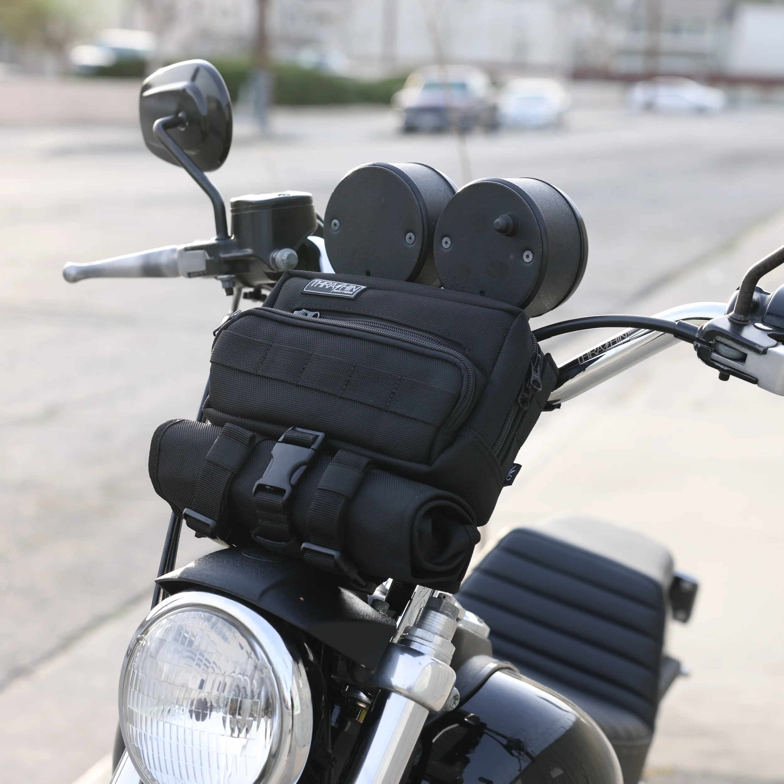Handlebar Bag Plus - Black - Image 8