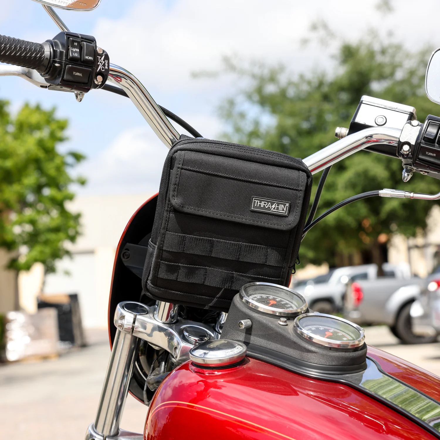 Handlebar Bag Slim - Black - Image 7