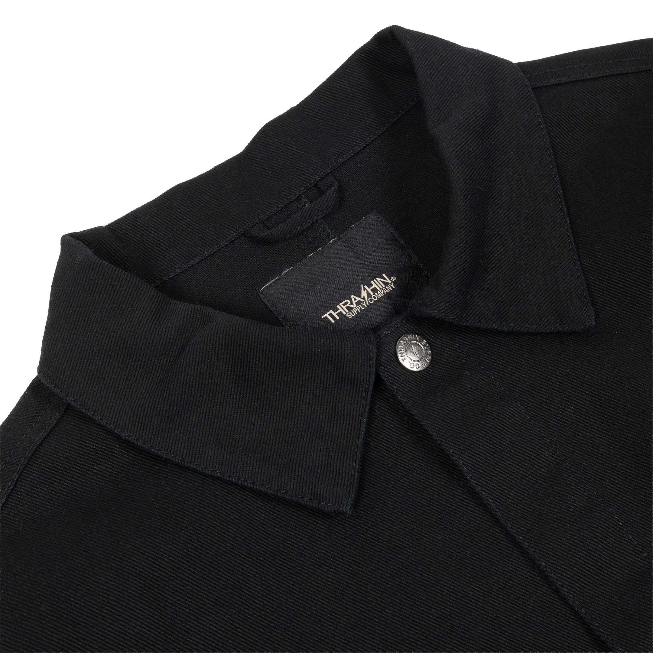 Heritage Chore Coat | Canvas - Black - Image 4