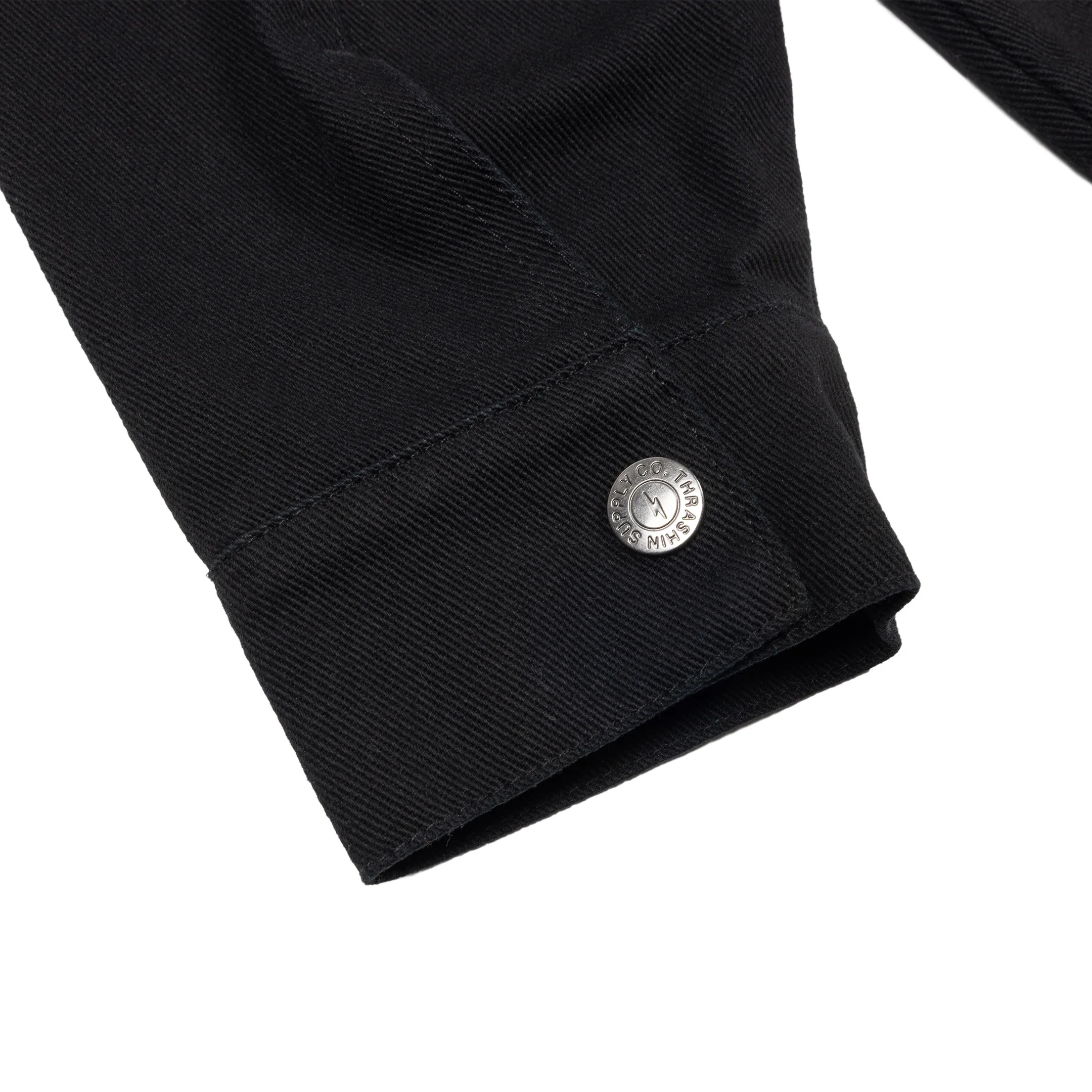 Heritage Chore Coat | Canvas - Black - Image 8