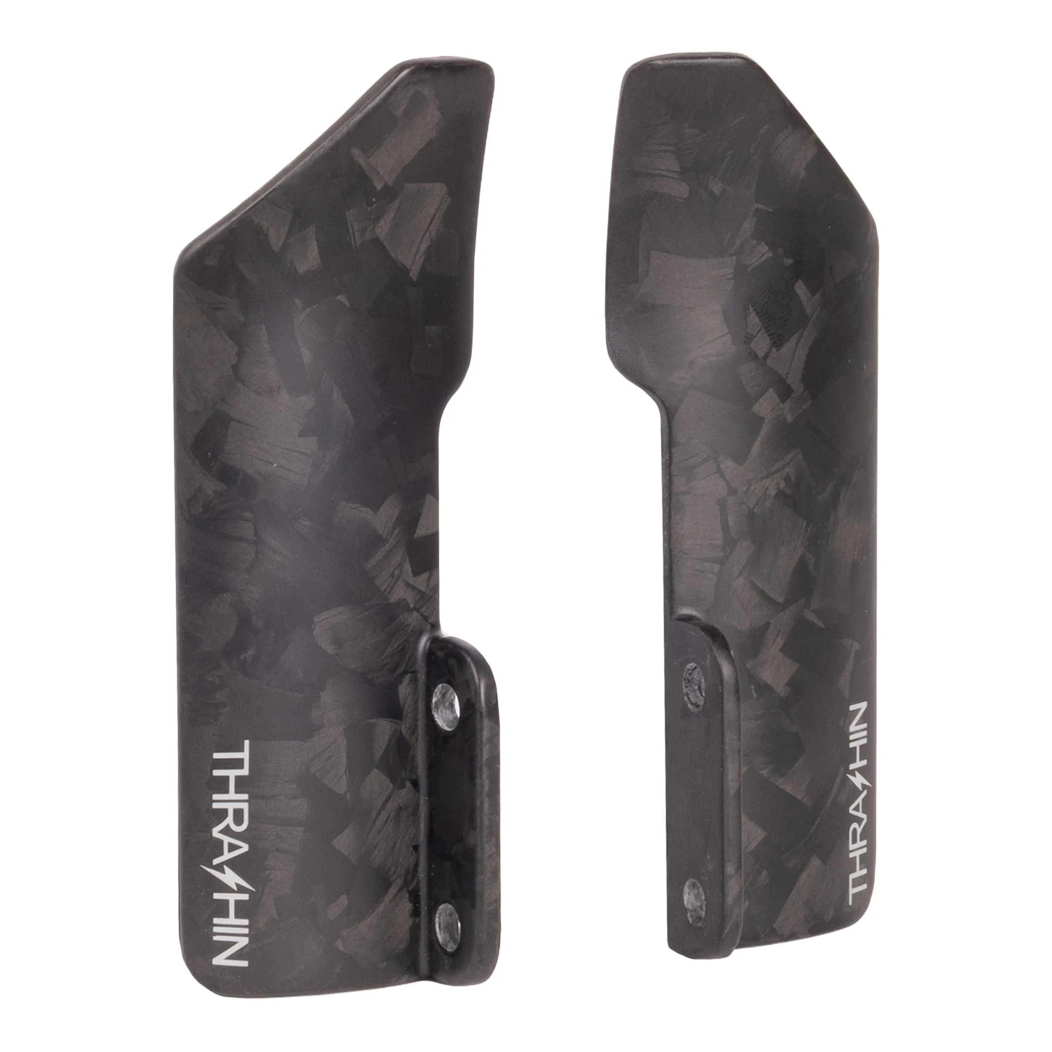 Inverted Bagger Fork Guard - Matte Forged Carbon