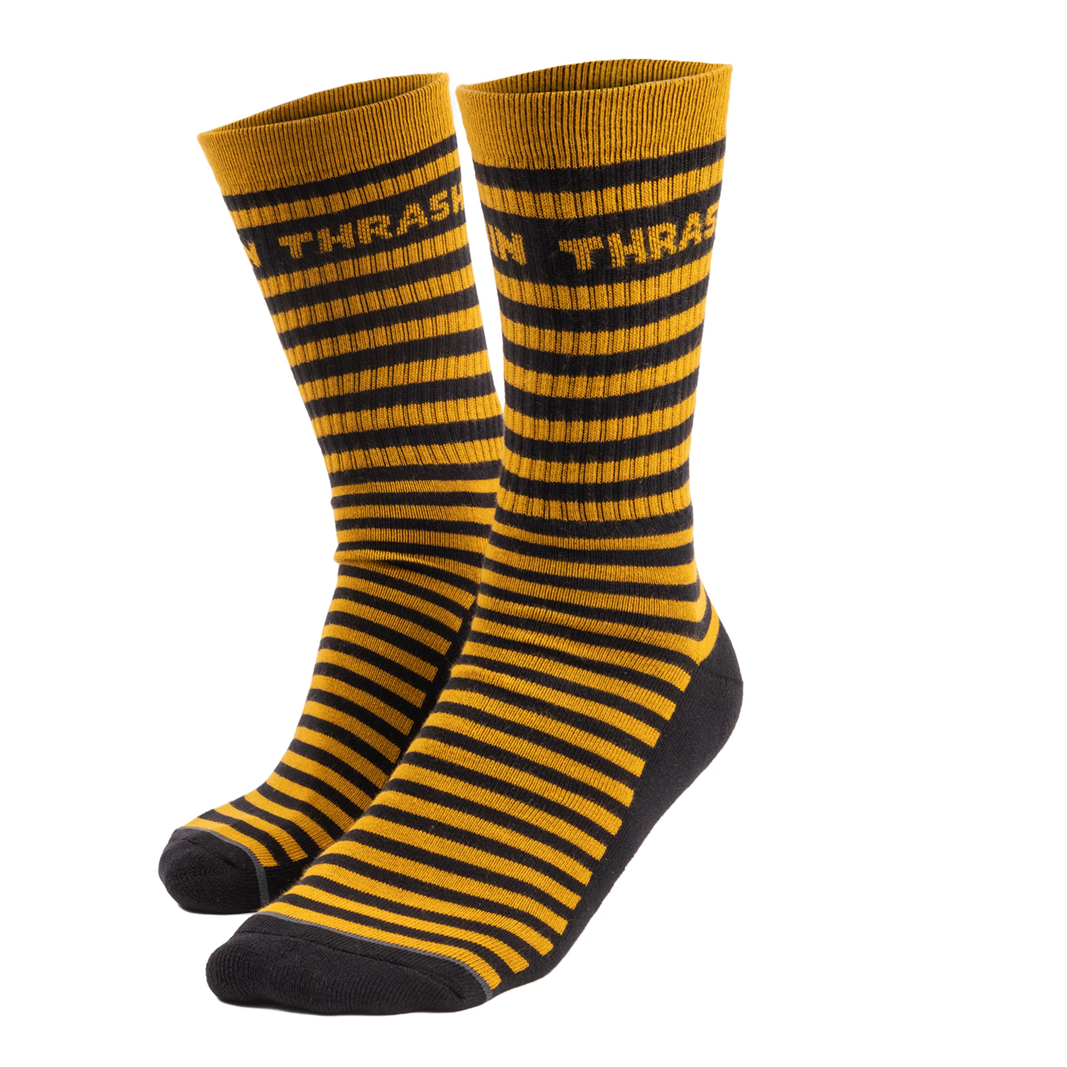 Jail Break Socks - Black / Gold - Image 4