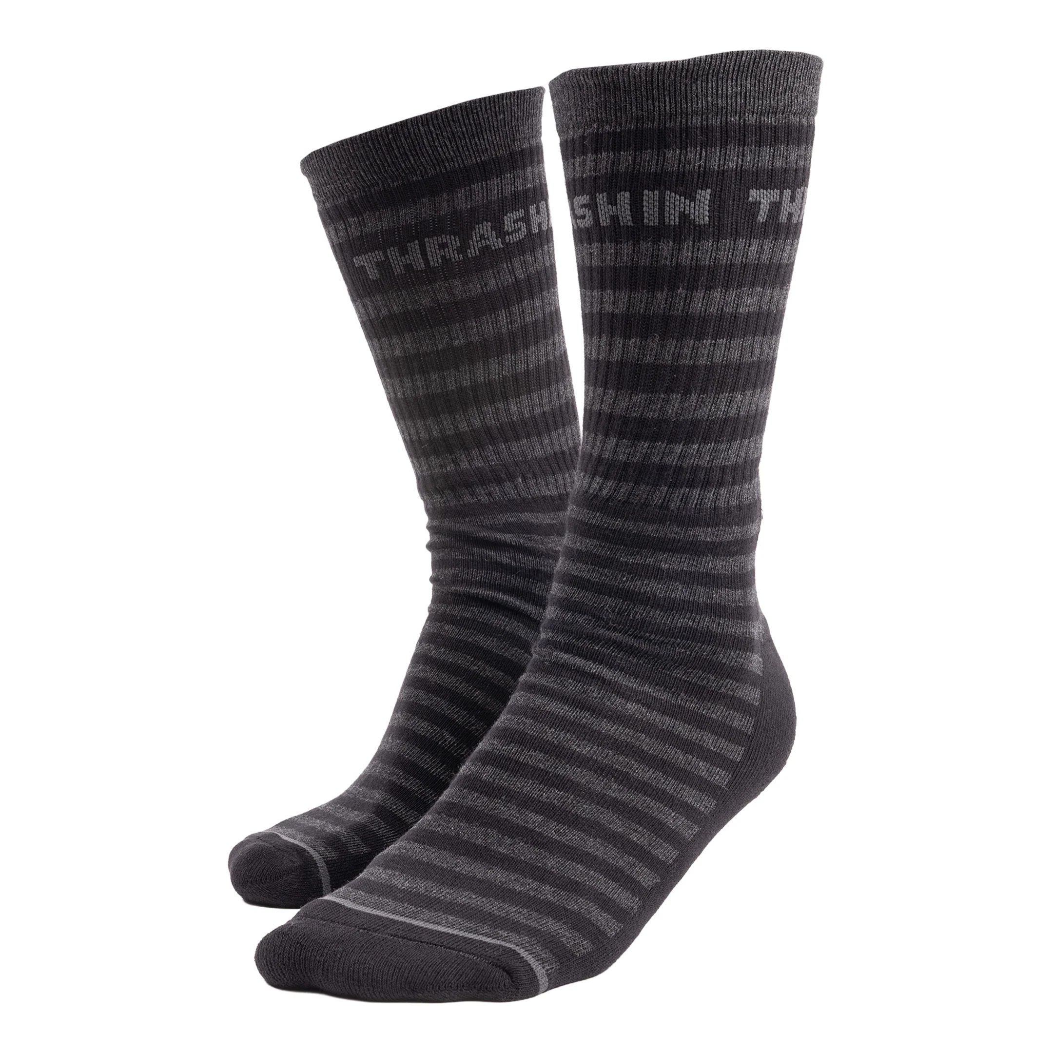 Jail Break Socks - Black / Grey - Image 4