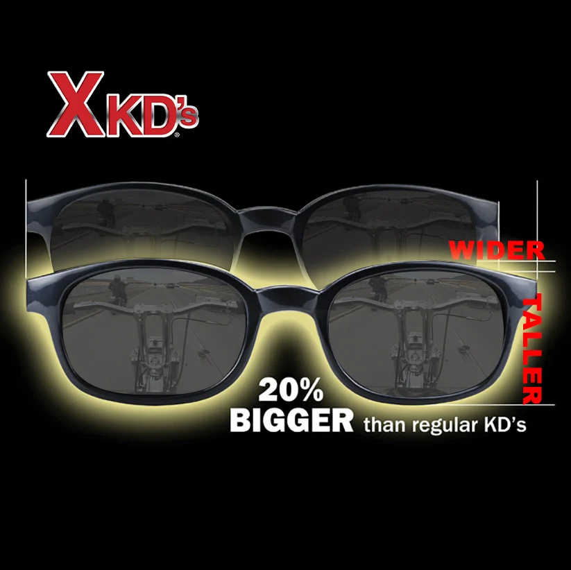 X-KD's - Matte Black Frame / Polarized Grey Lens - Image 2