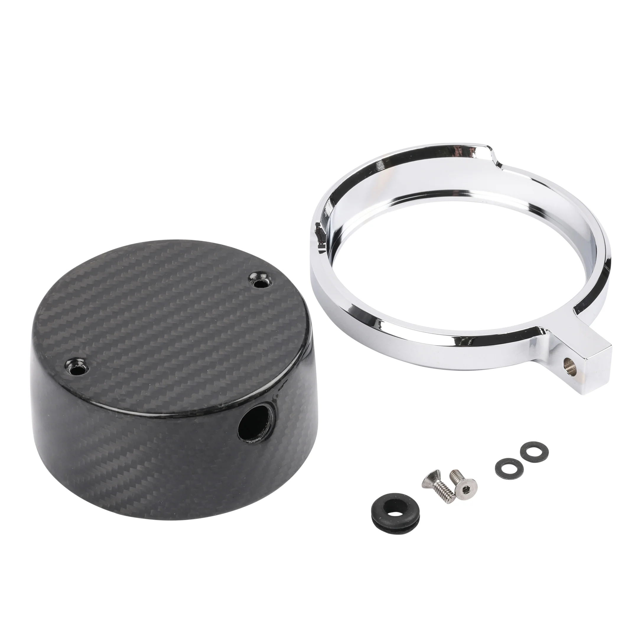 Softail Gauge Relocation - Chrome - Image 6