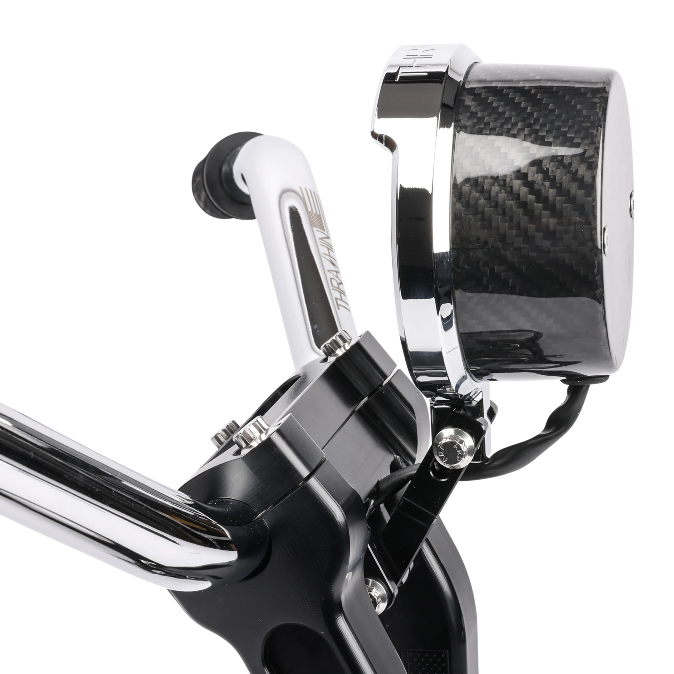 Softail Gauge Relocation - Chrome - Image 8