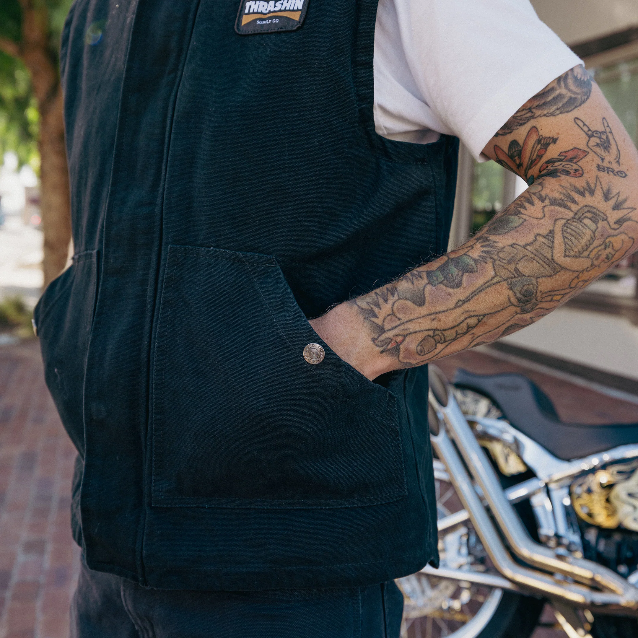 Mill Vest | Canvas - Black - Image 20