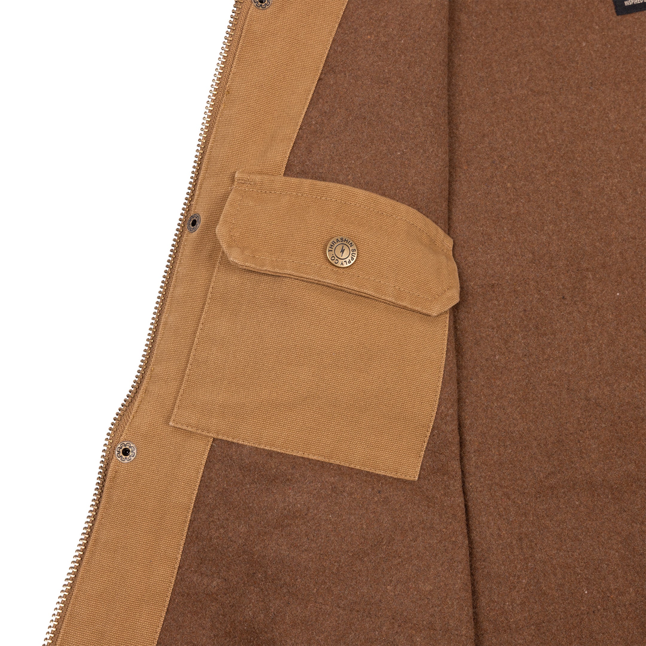 Mill Vest | Canvas - Tan - Image 10