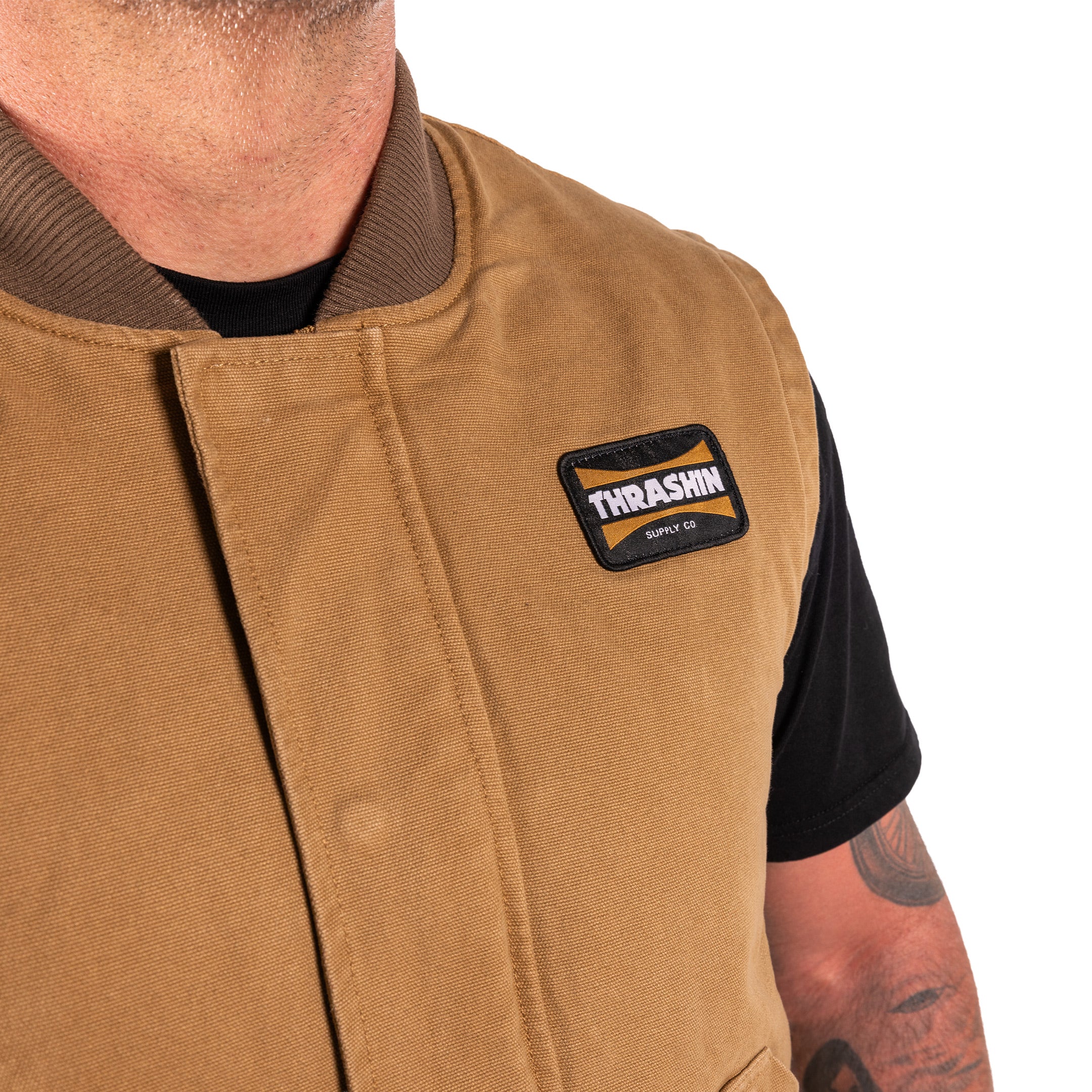 Mill Vest | Canvas - Tan - Image 14