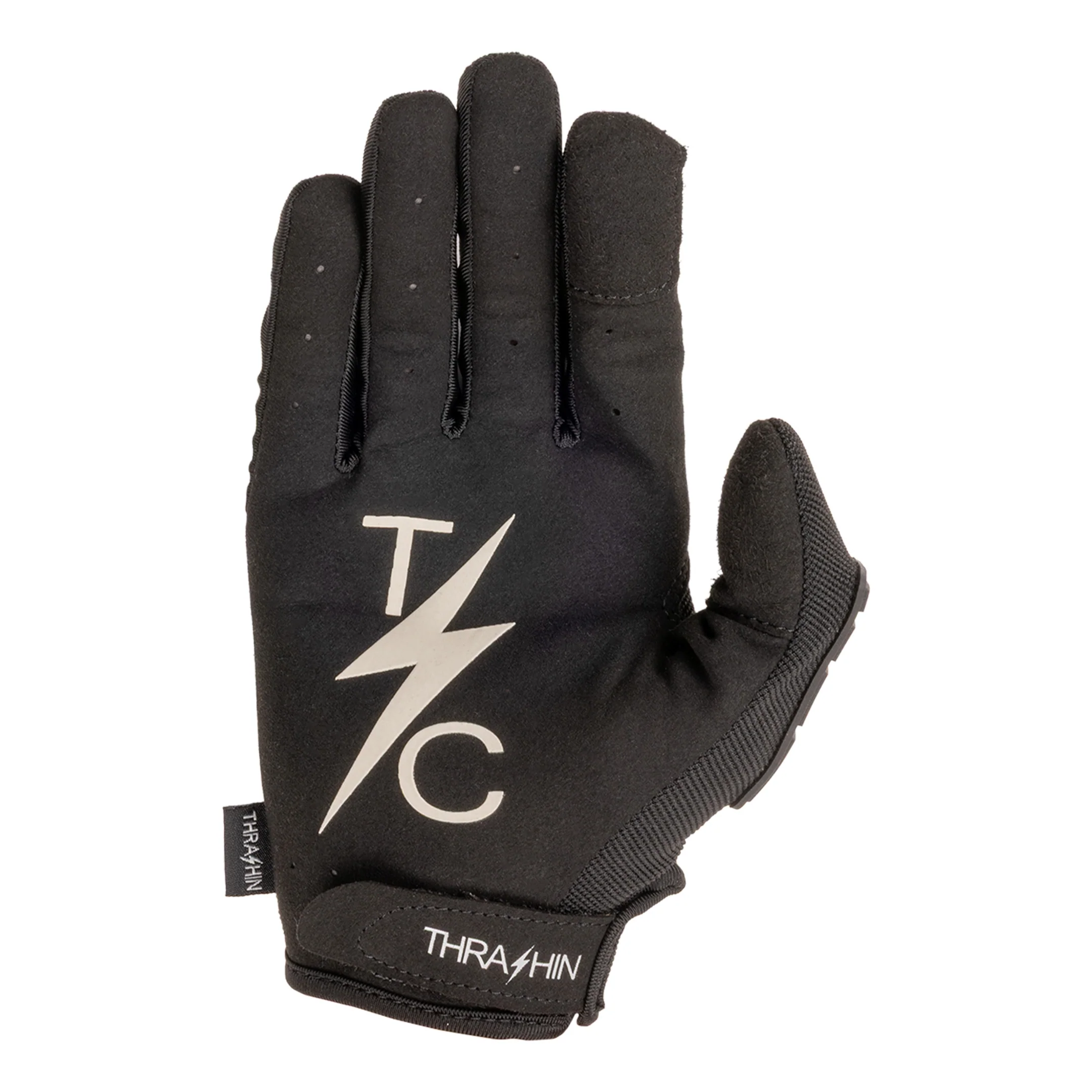 Moto Stealth Gloves - Black / Grey - Image 3