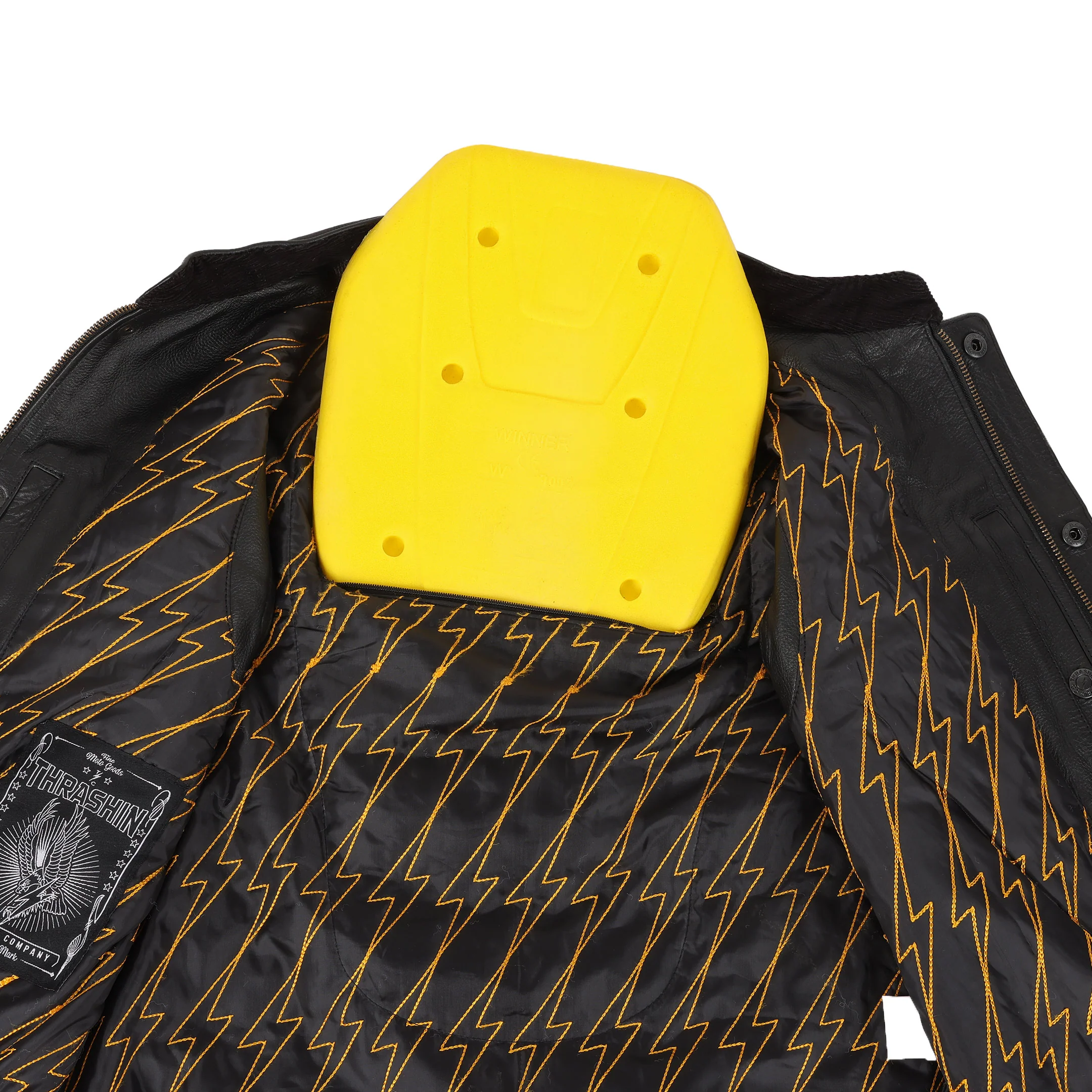 Mulholland Vest | Leather - Black - Image 8