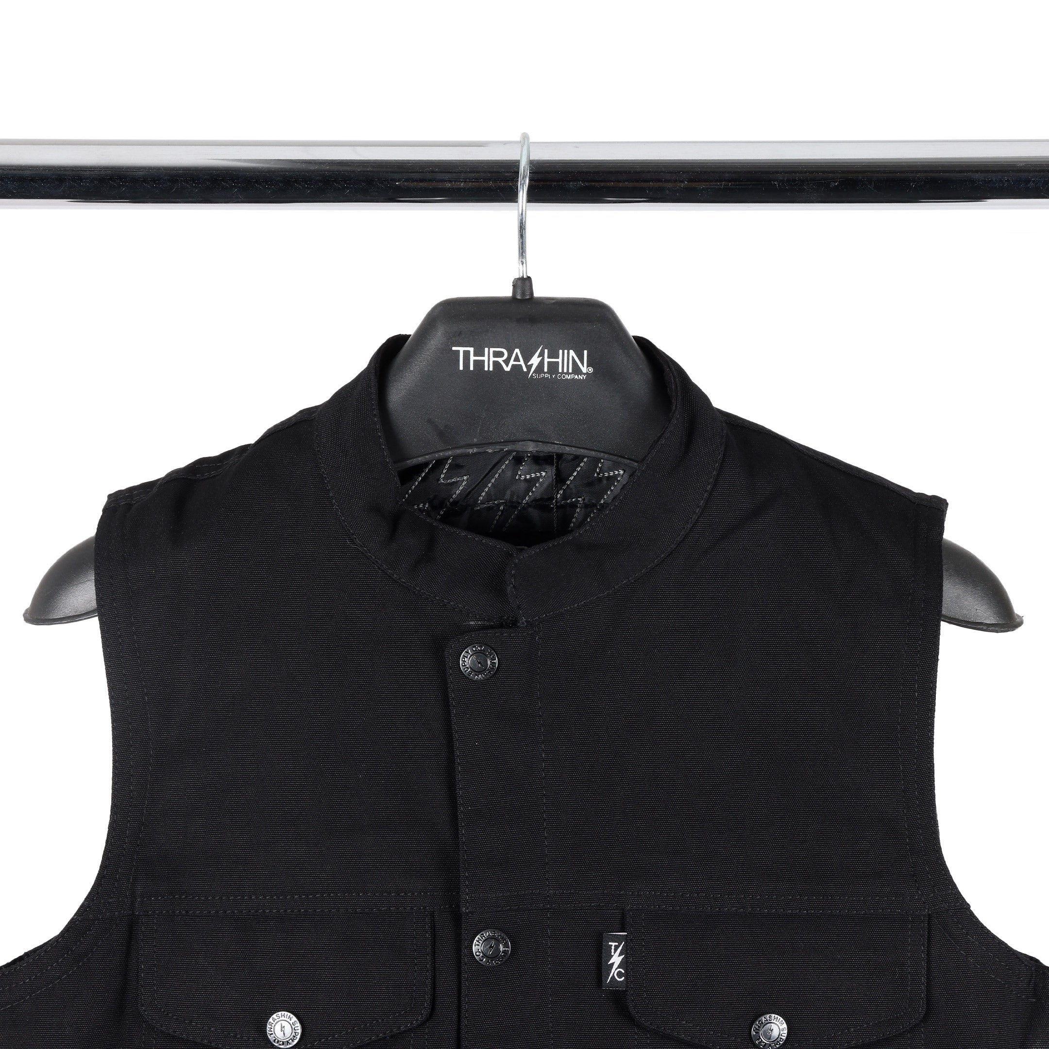 Nightrider Vest | Canvas - Black - Image 13