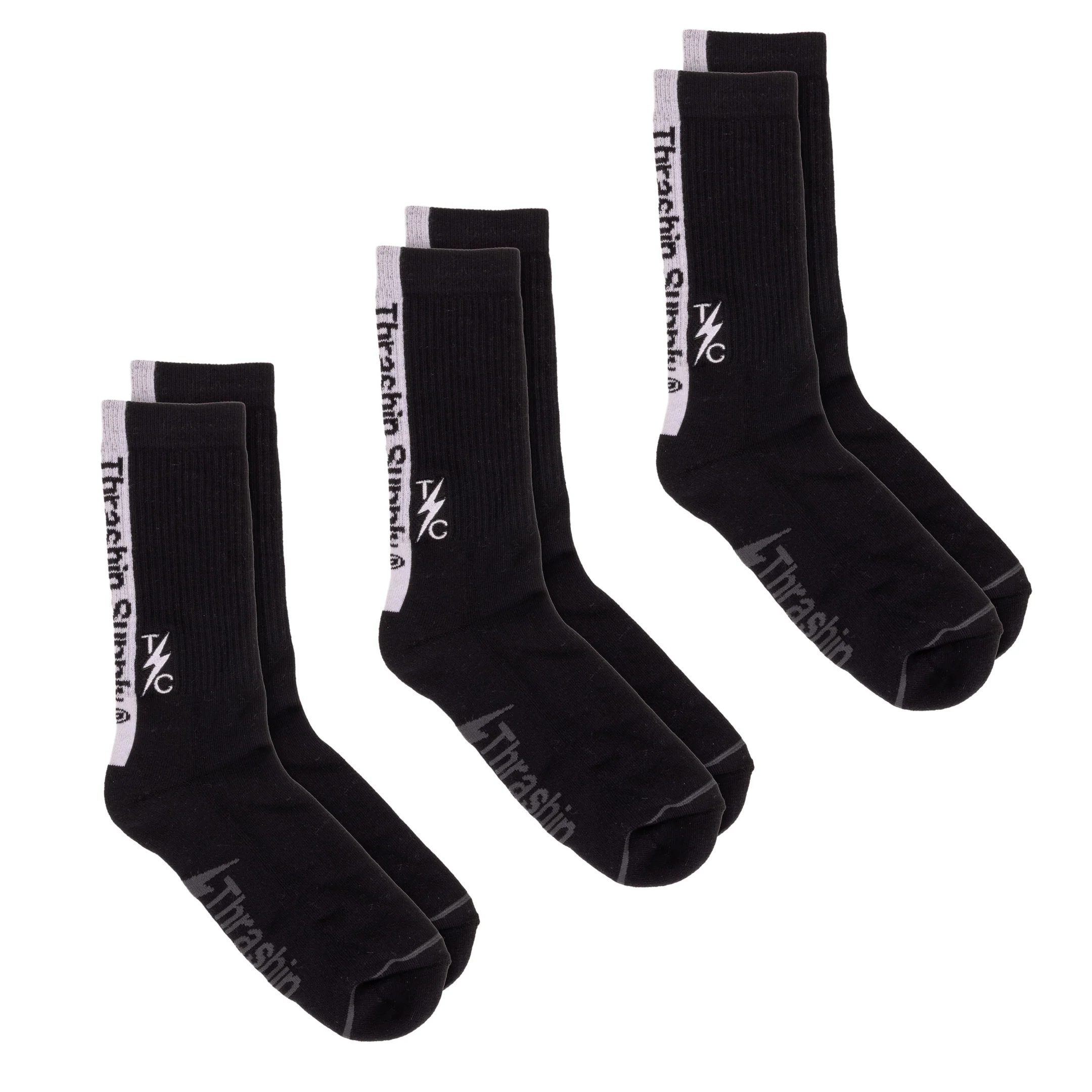 Official Socks - 3 Pack - Black