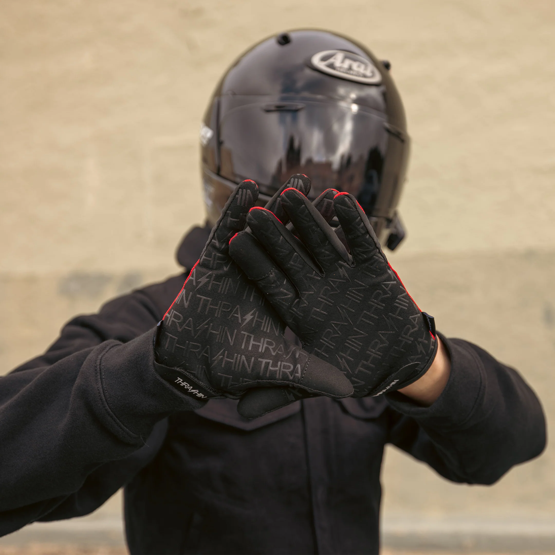 Official - Stealth Gloves - Red - Image 5