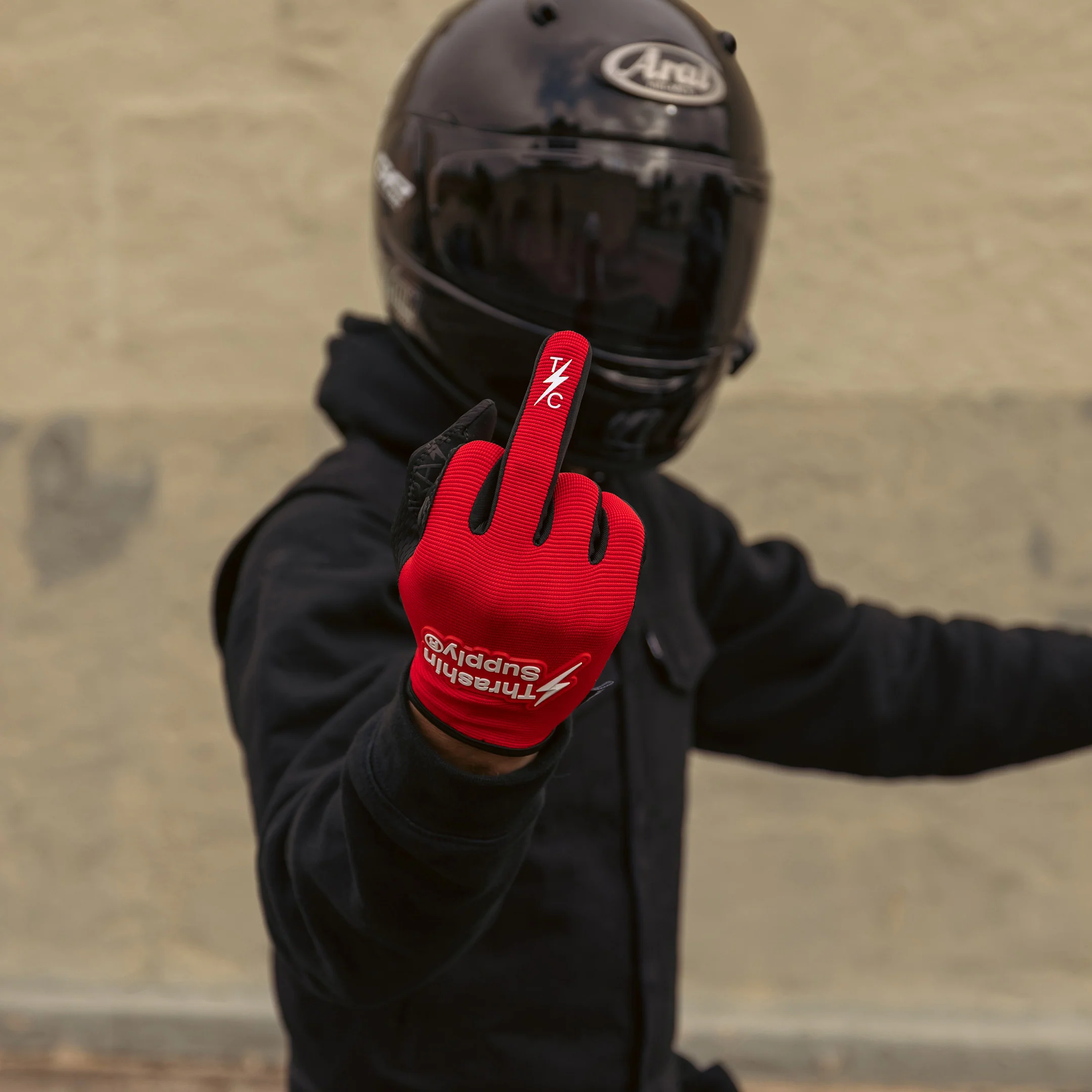 Official - Stealth Gloves - Red - Image 8