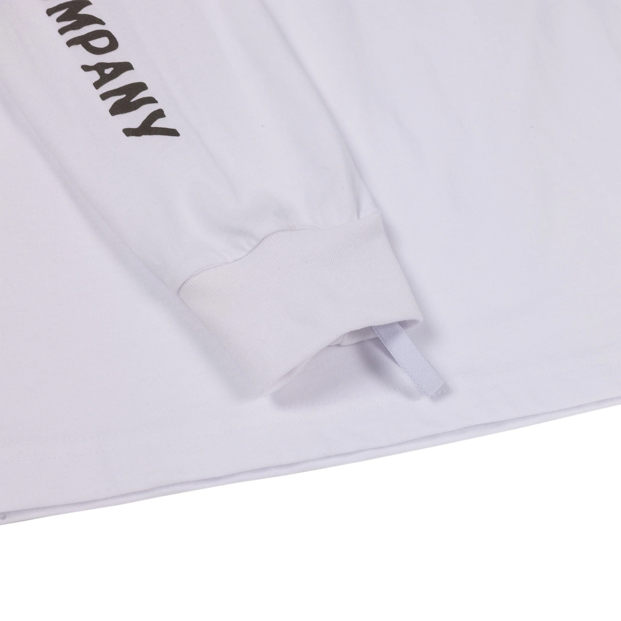 Offset Long Sleeve - White - Image 4