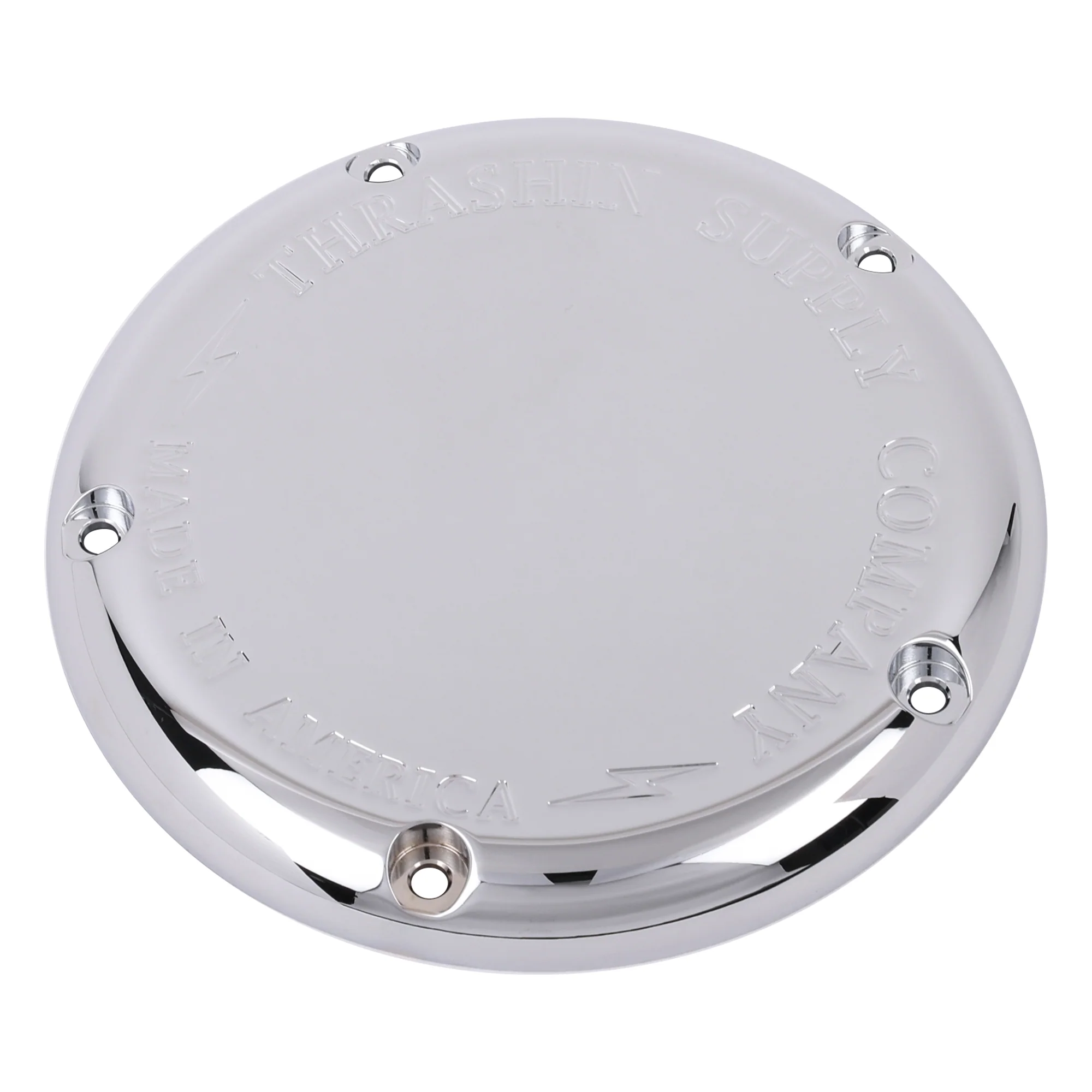 OG 5 Hole Derby Cover - M8 Softail - Chrome - Image 2