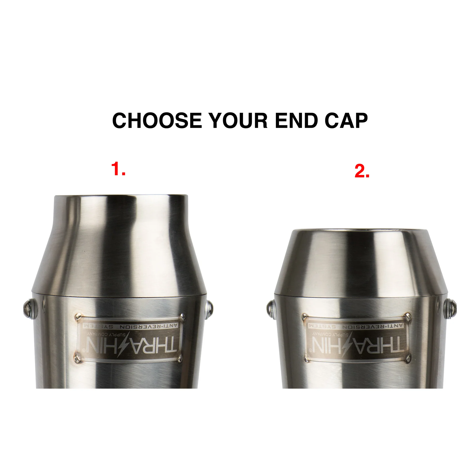 OG Stainless Exhaust w/ Removable Baffle & End Cap - FXR - Image 6