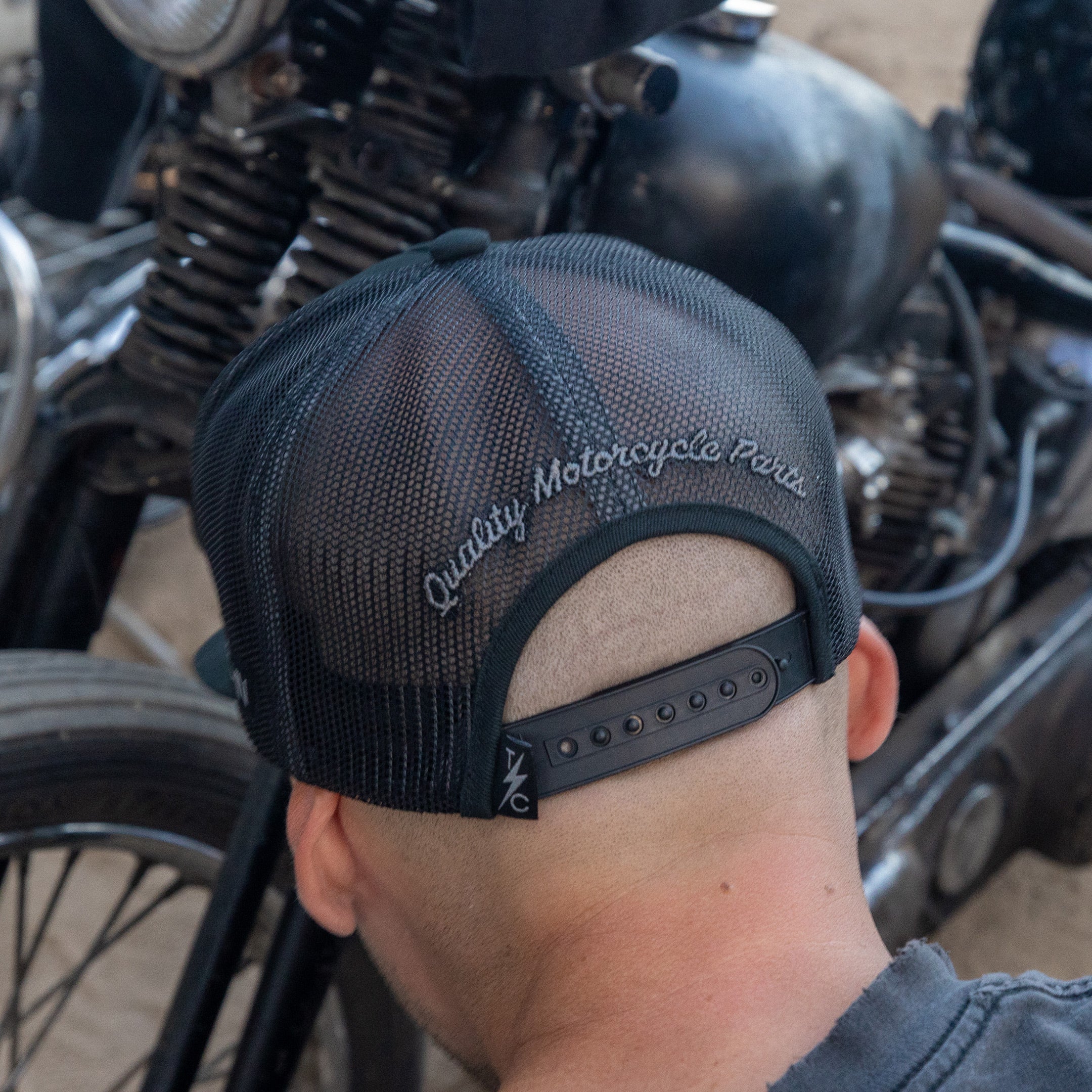 Otis Trucker Snapback - Black - Image 7