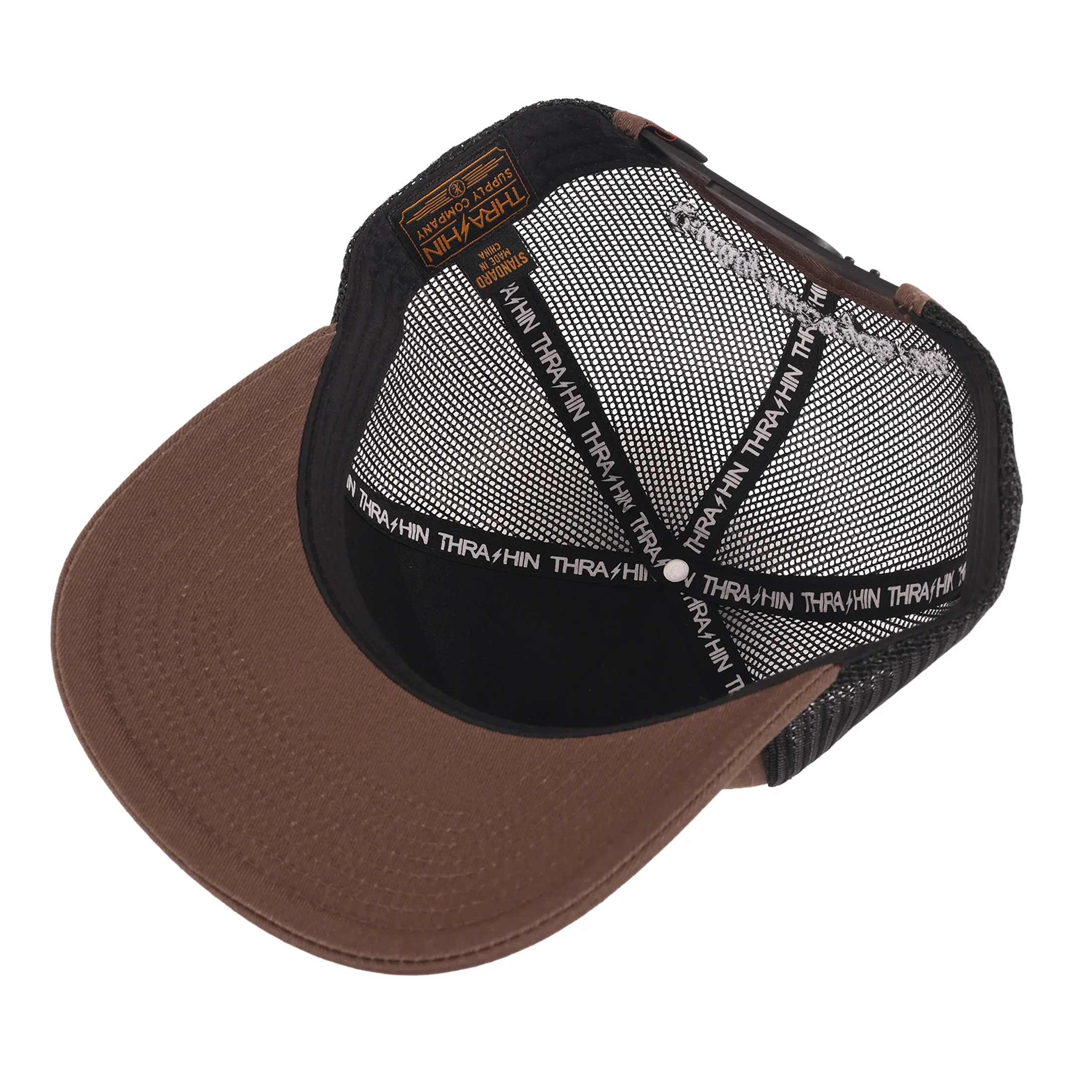 Otis Trucker Snapback - Brown - Image 4