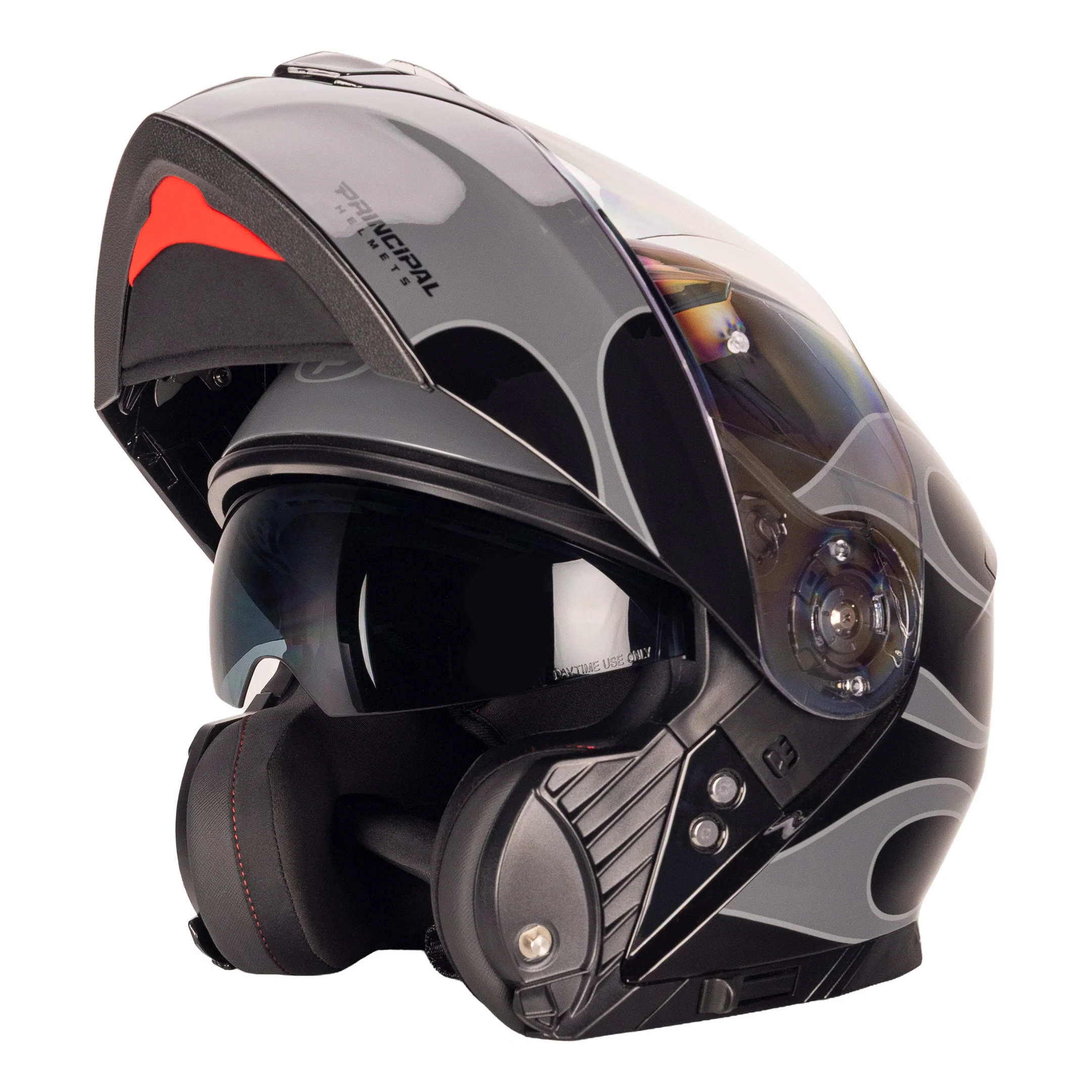 Principal 950 Helmet - Black Flame - Image 8