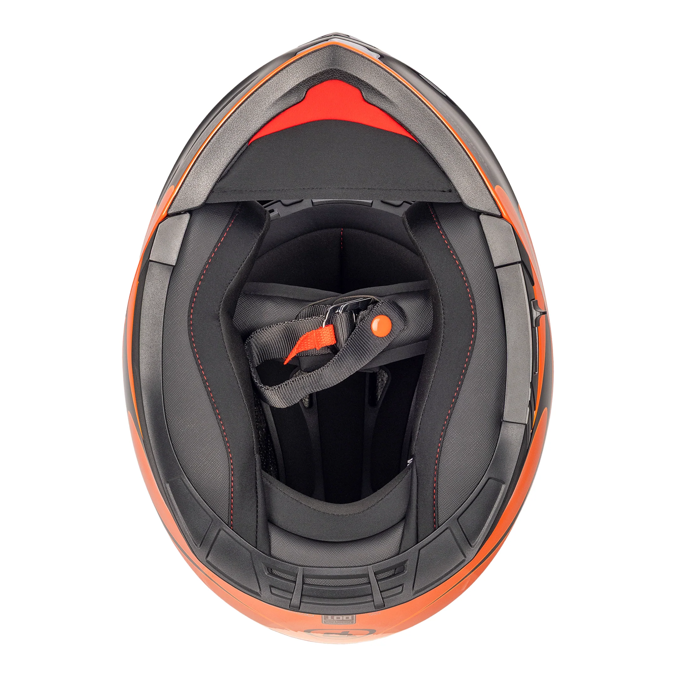 Principal 950 Helmet - Orange Flame - Image 11
